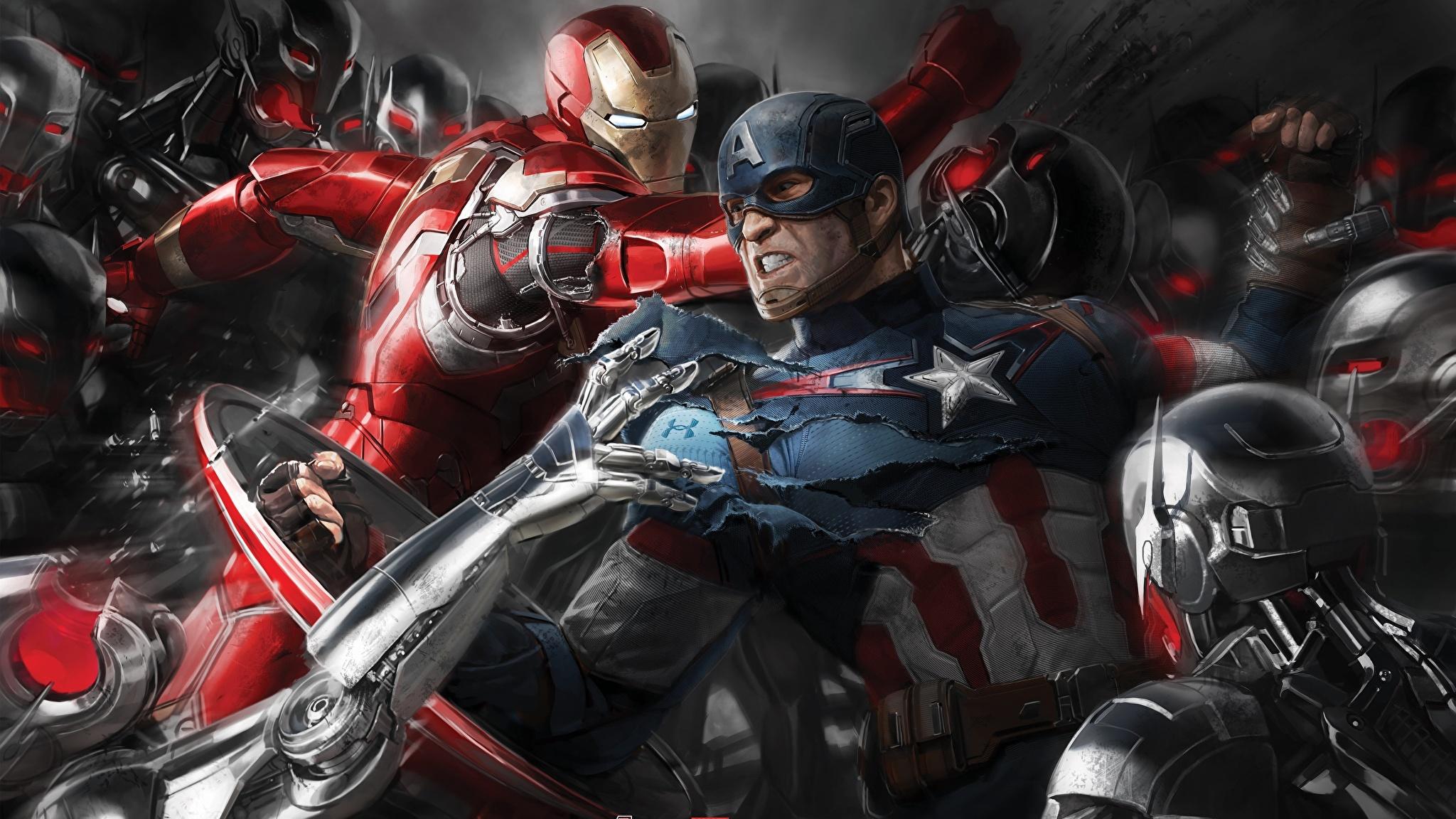 Avengers Age of Ultron Captain America Wallpaper