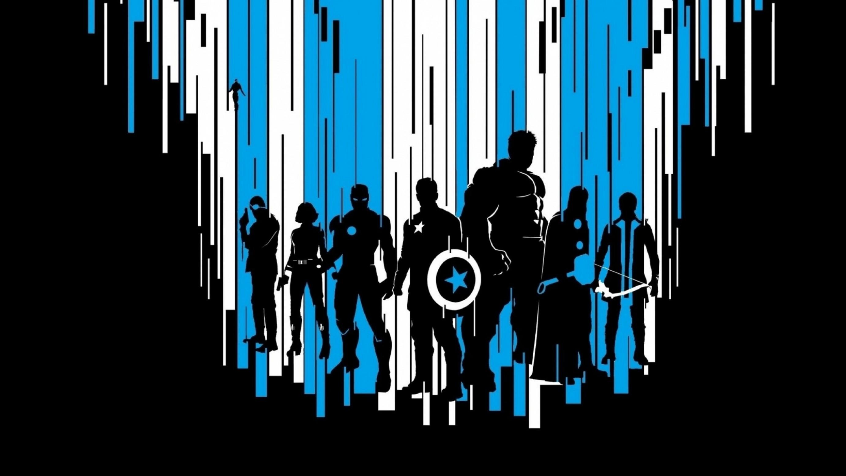 Avengers Age Of Ultron Black Blue Black Wallpaper Download