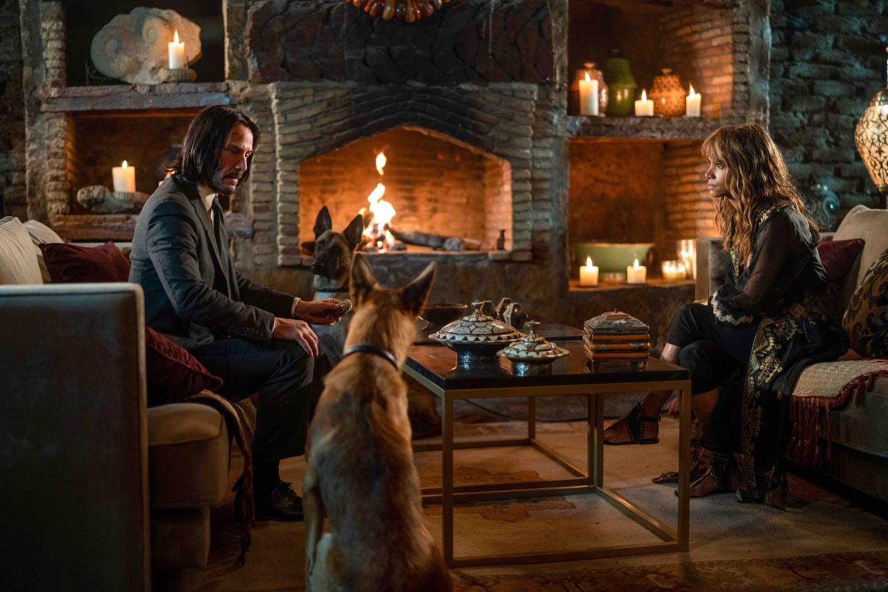 JOHN WICK: CHAPTER 3 Clip Sees Keanu Reeves & Halle
