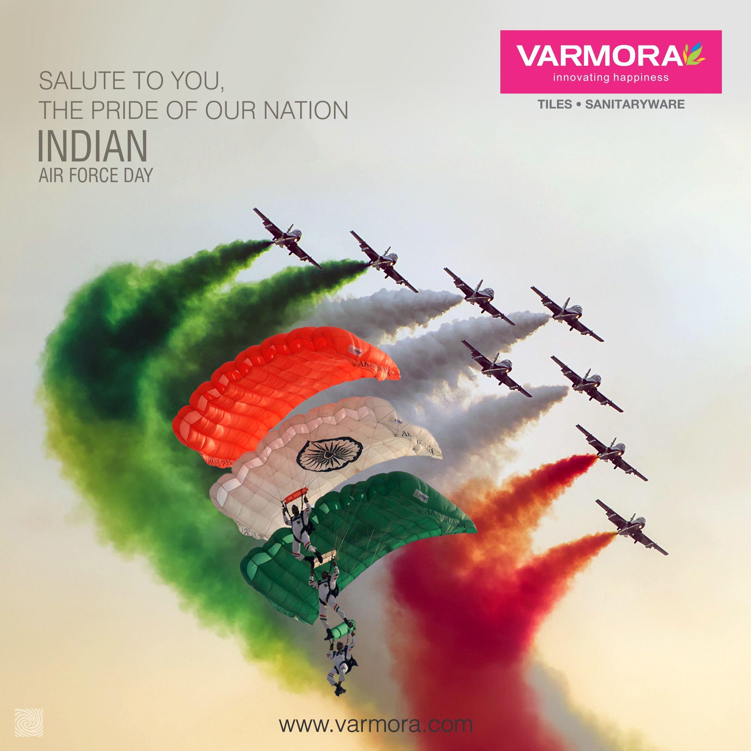 Salute to you, the pride of our nation INDIA AIR FORCE DAY. #IndianAirForce #IAF #AirForce #army #navy #ma. Air force day, Indian air force, Indian flag wallpaper