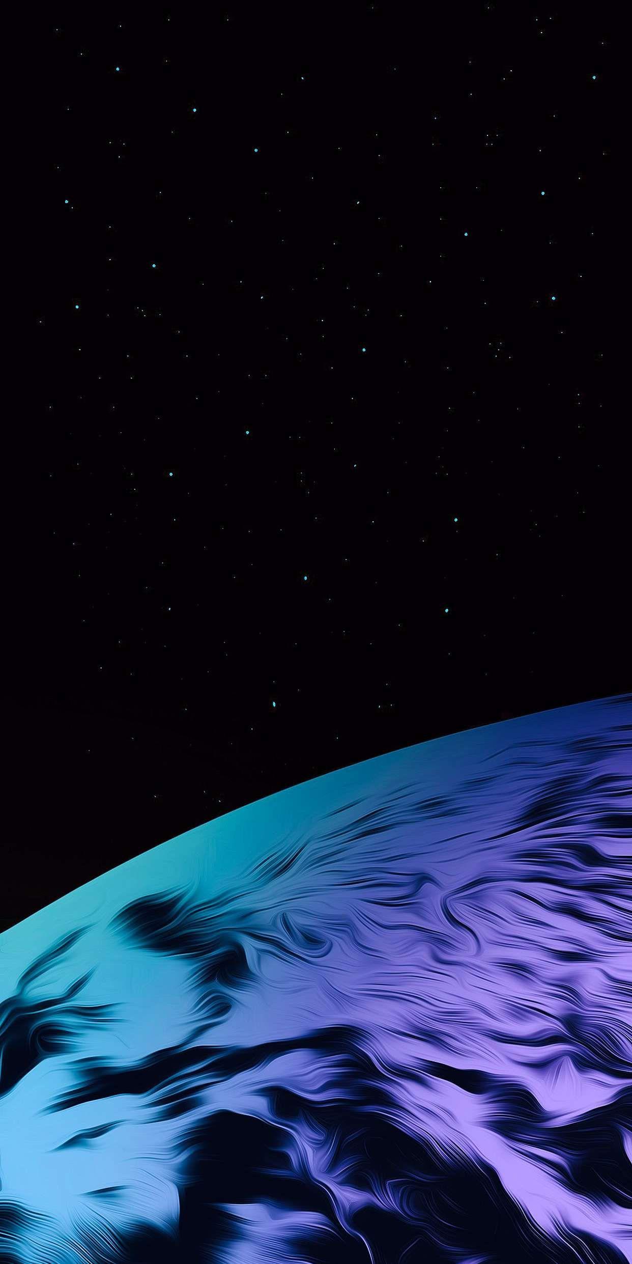 BLUE MOON iPhone Wallpaper. Planets wallpaper, Retina wallpaper