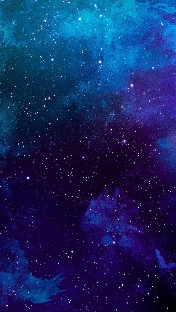 blue and purple galaxy. Galaxy, Moon & Stars. Galaxy