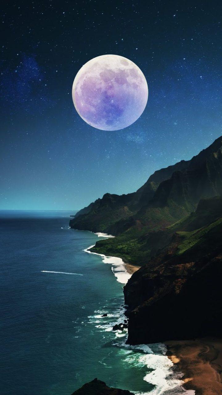 Android Wallpaper Moon #wallpaper #iphone #android #background