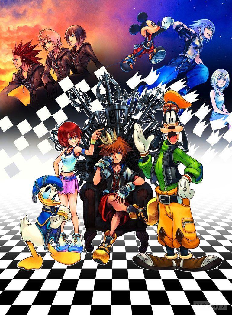 Kingdom Hearts Remix Wallpaper