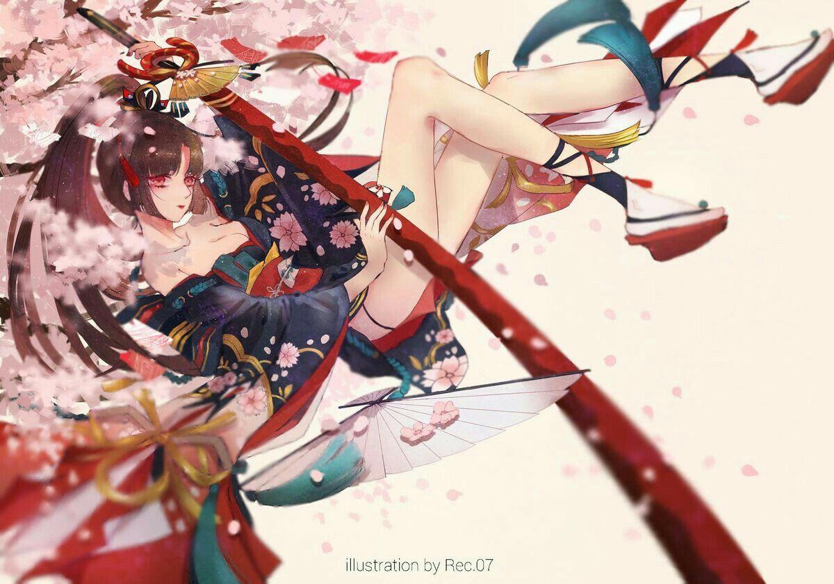 Youtouchi Yotohime. Onmyouji :) Trong 2019. Anime Art, Anime