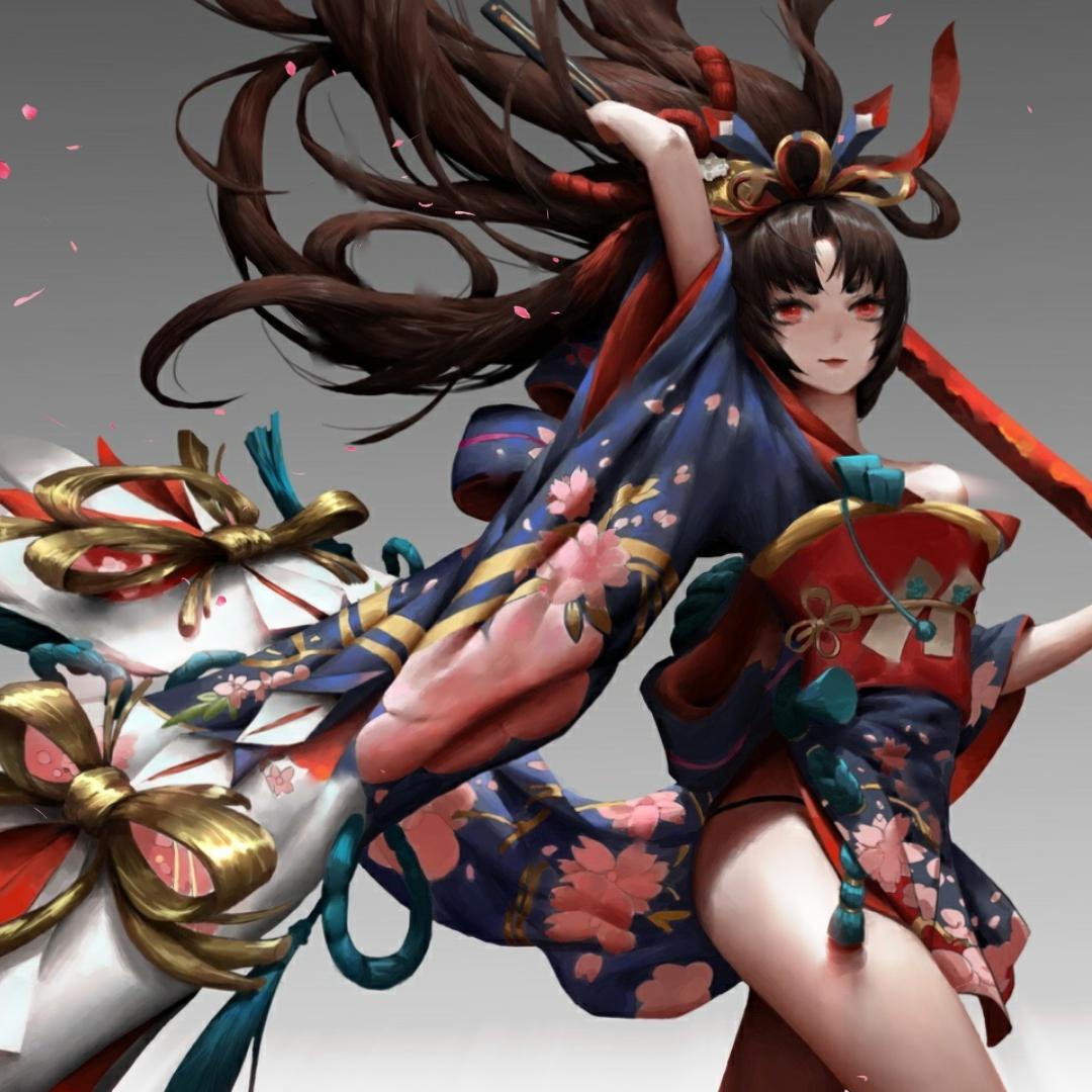 Steam Workshop - 妖刀姬樱雨刀舞动态化无背景 阴阳师onmyoji