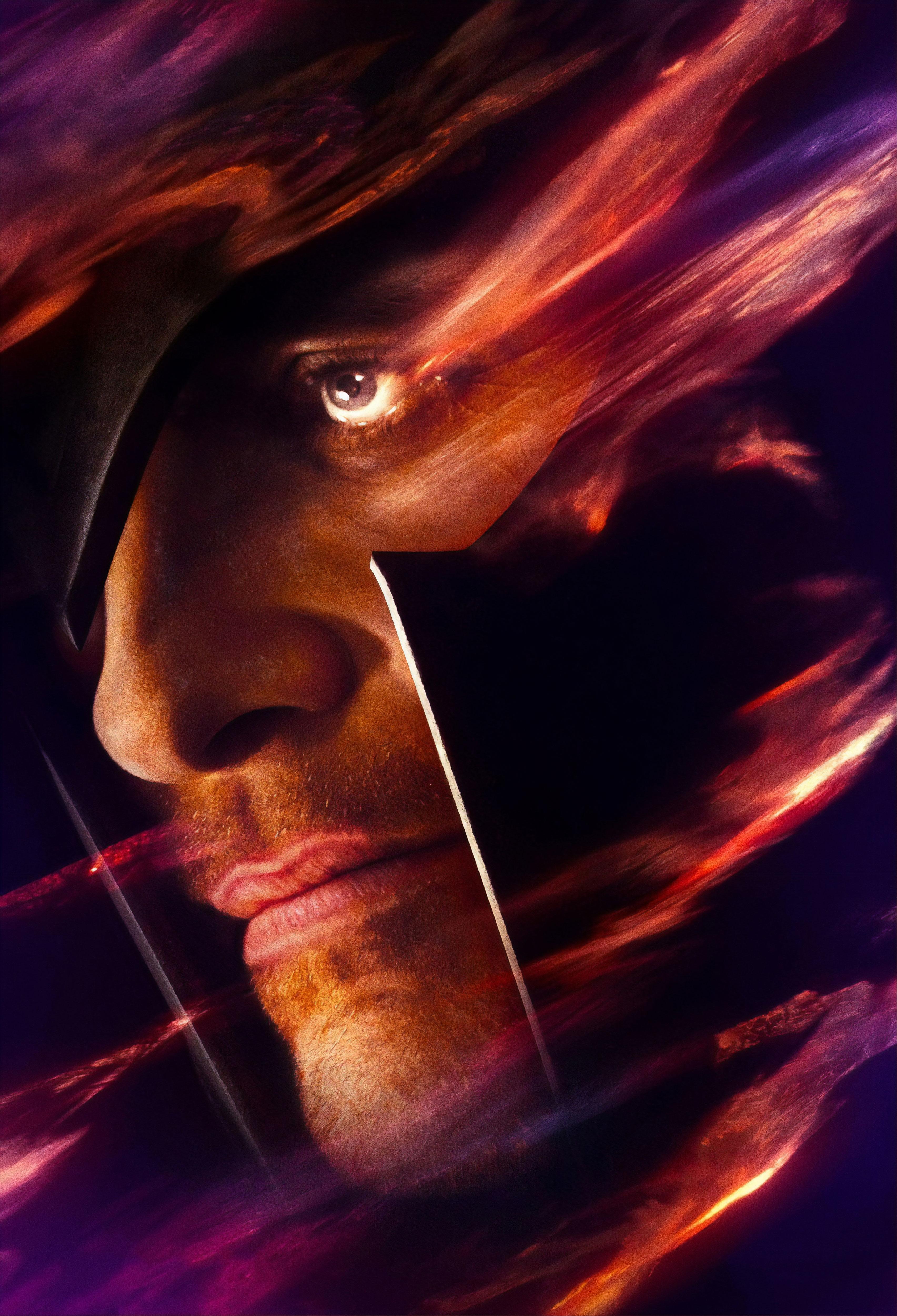 Michael Fassbender As Magneto X Men Dark Phoenix Poster Wallpaper