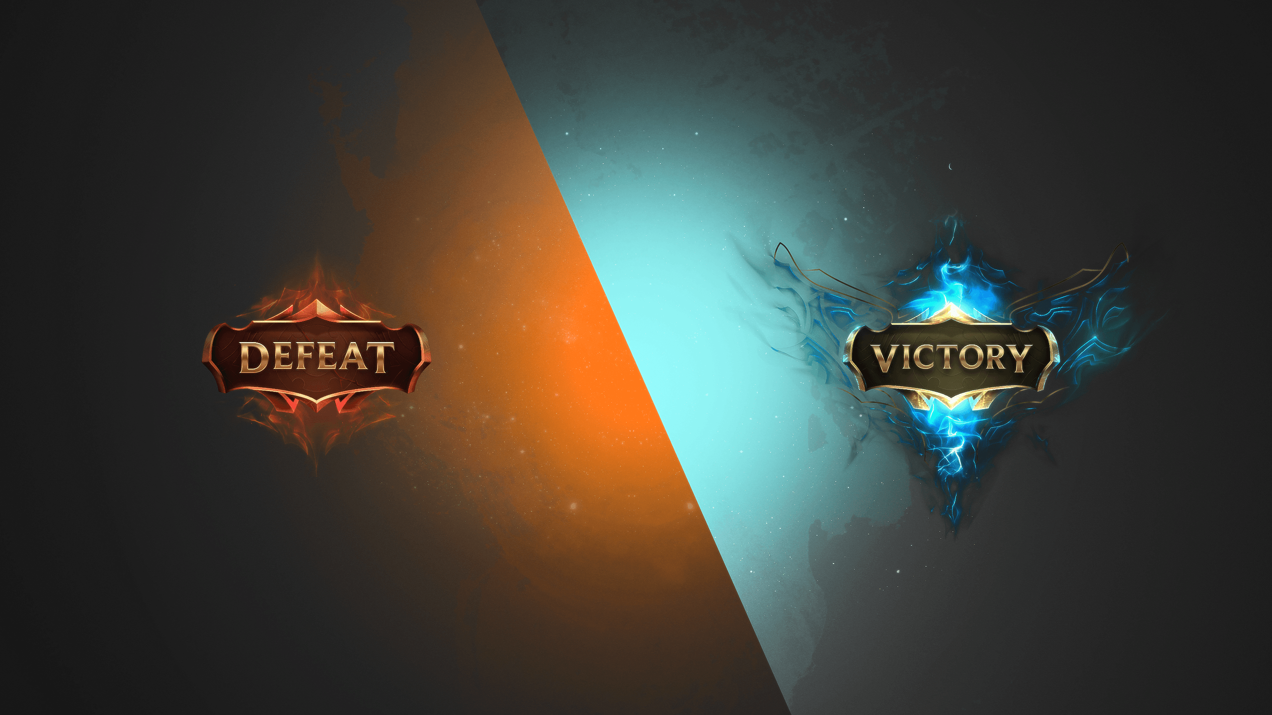 I Made Some Wallpaper With The New Victory Defeat Image