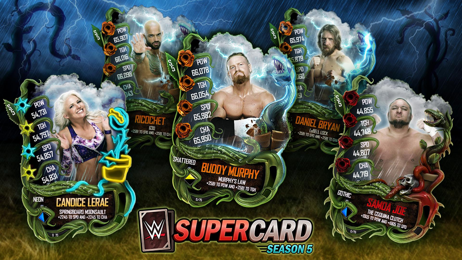 WWE SuperCard Spring 2019 Promotion, featuring 18 New Cards!. WWE SuperCard News