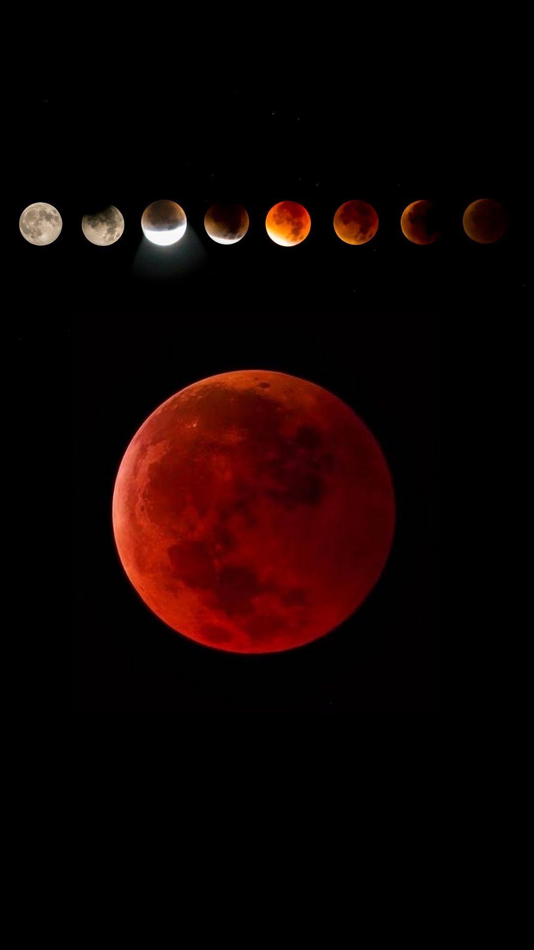 Android Wallpaper Blood Moon Lunar Eclipse Android Wallpaper