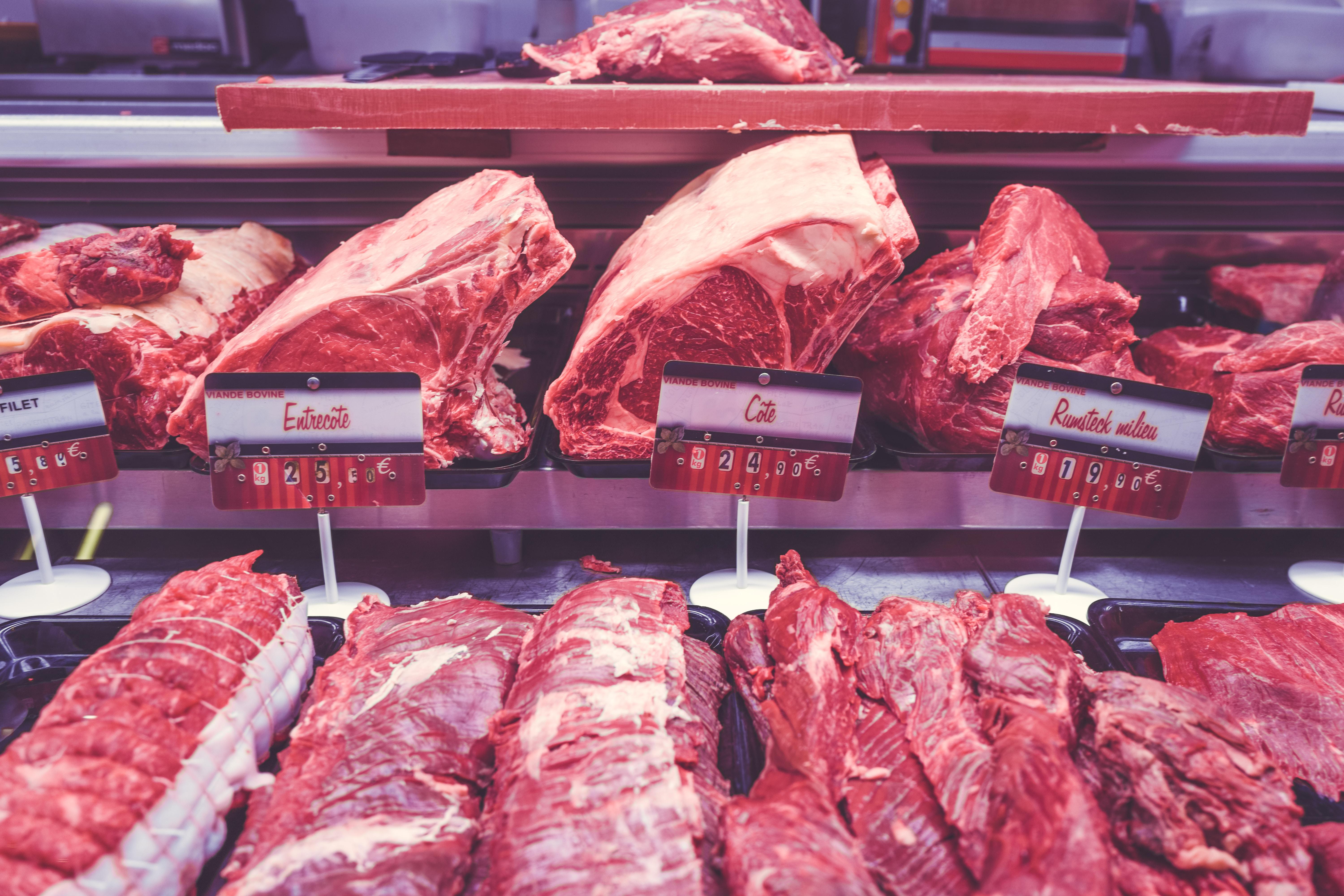#spanish, #butcher shop, #Public domain image, #meat