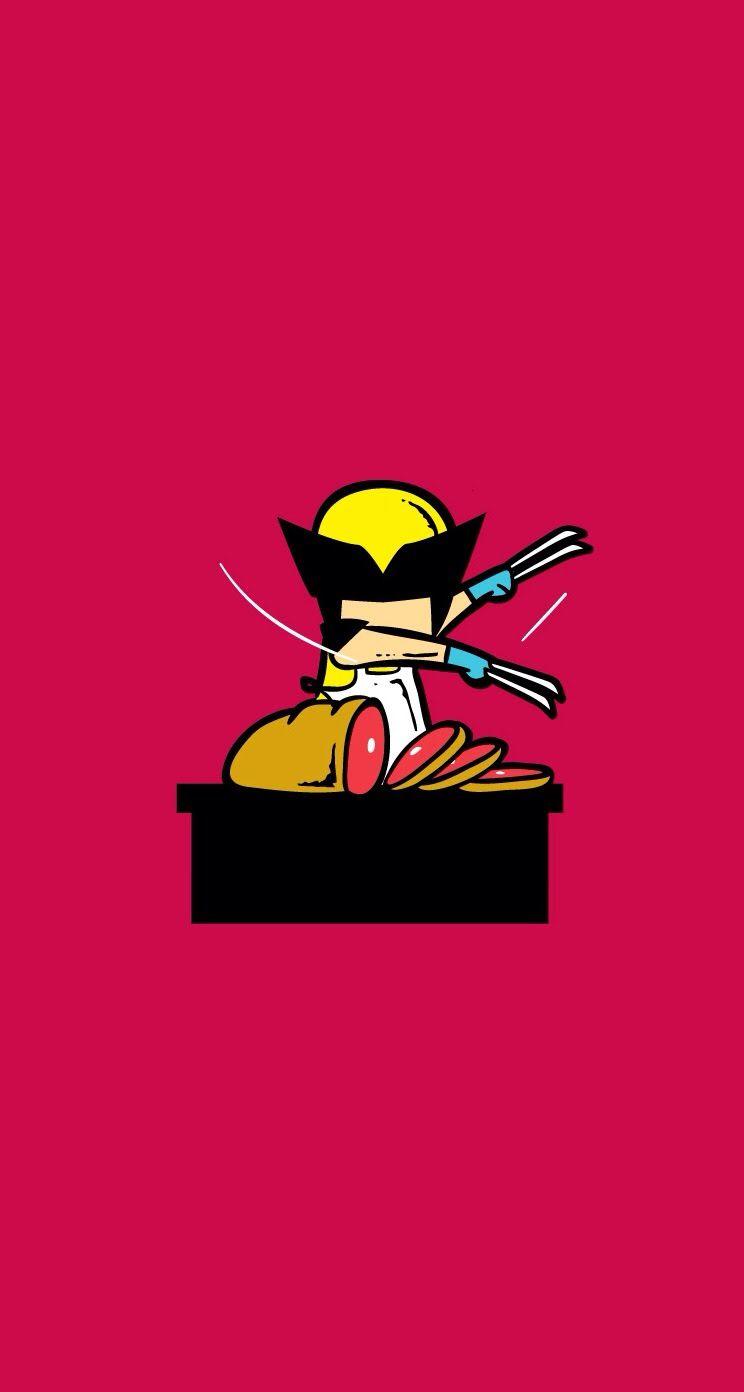 Wolverine Butcher. ICutMeat. X Men IPhone Wallpaper