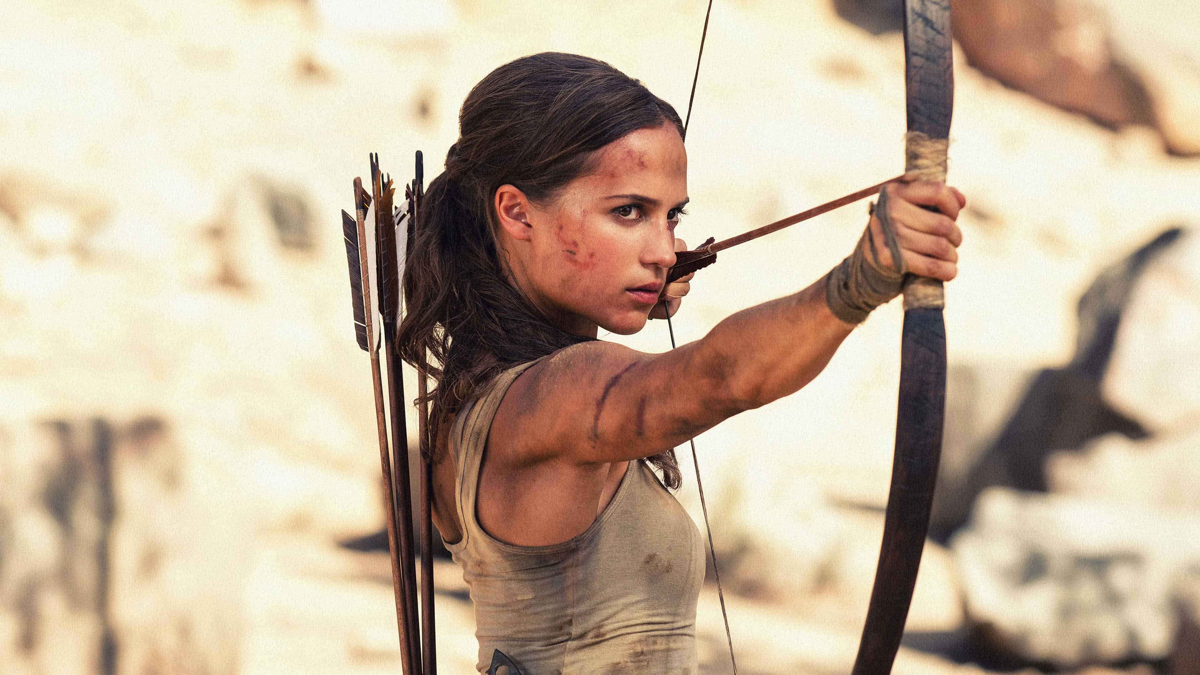 Tomb Raider Movie Lara Croft Alicia Vikander UHD 4K Wallpaper