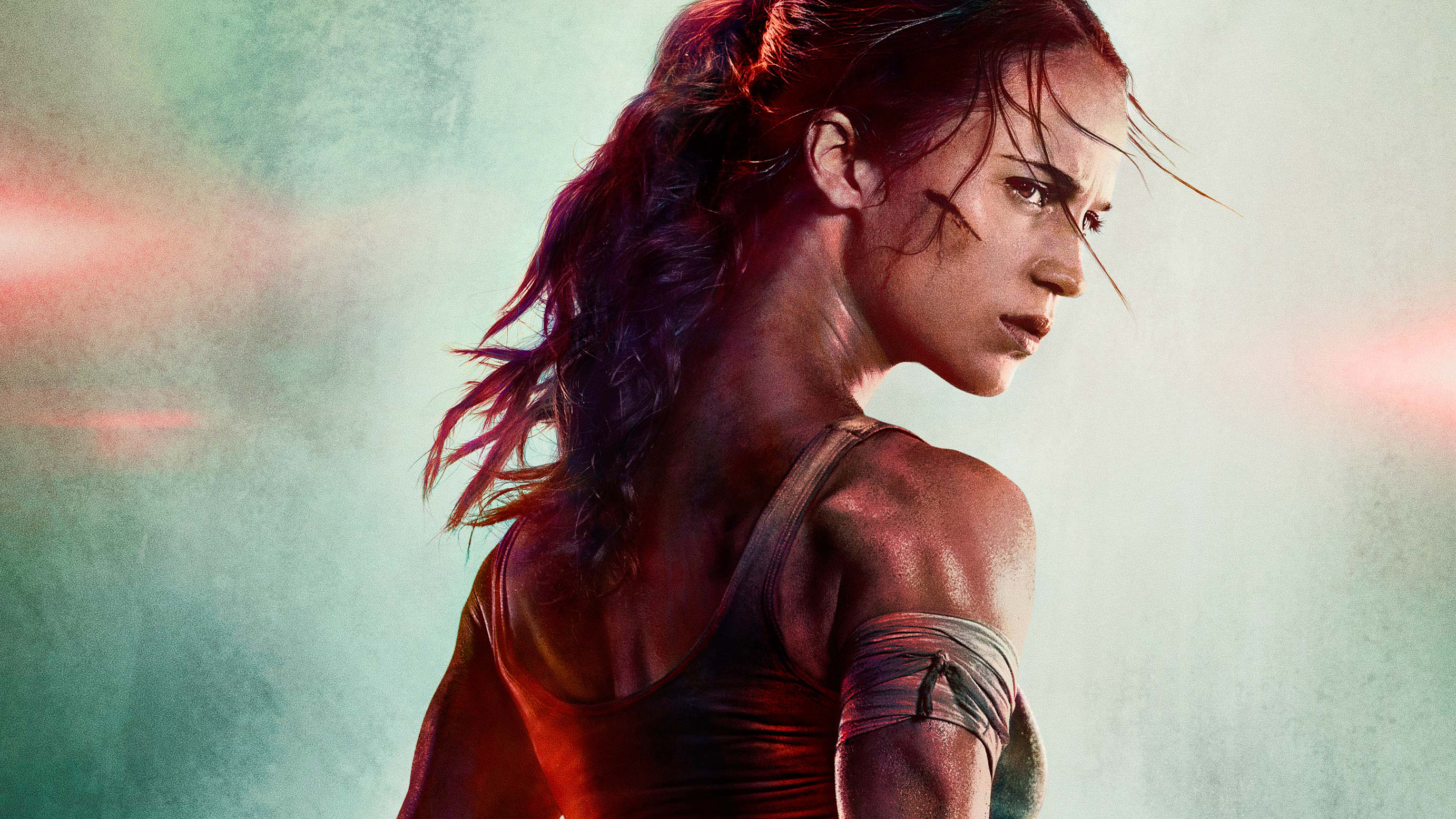 Wallpaper Tomb Raider, Alicia Vikander, Lara Croft, HD, Movies