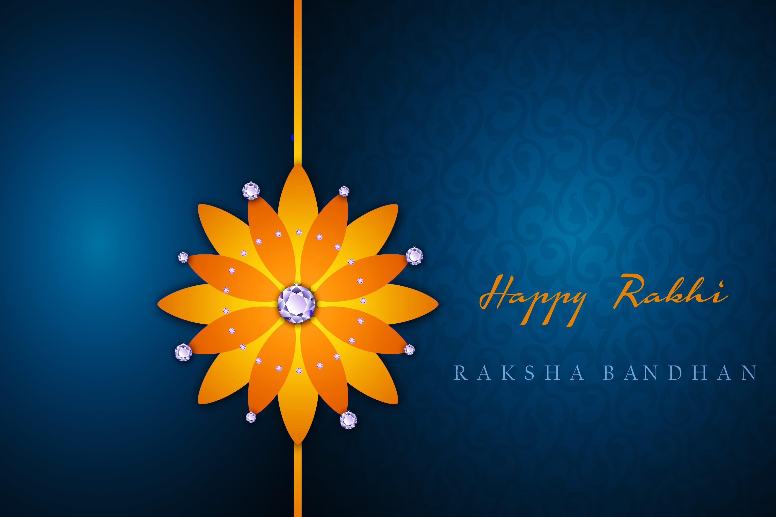 Happy Raksha Bandhan new wishes editing wallpaper HD free