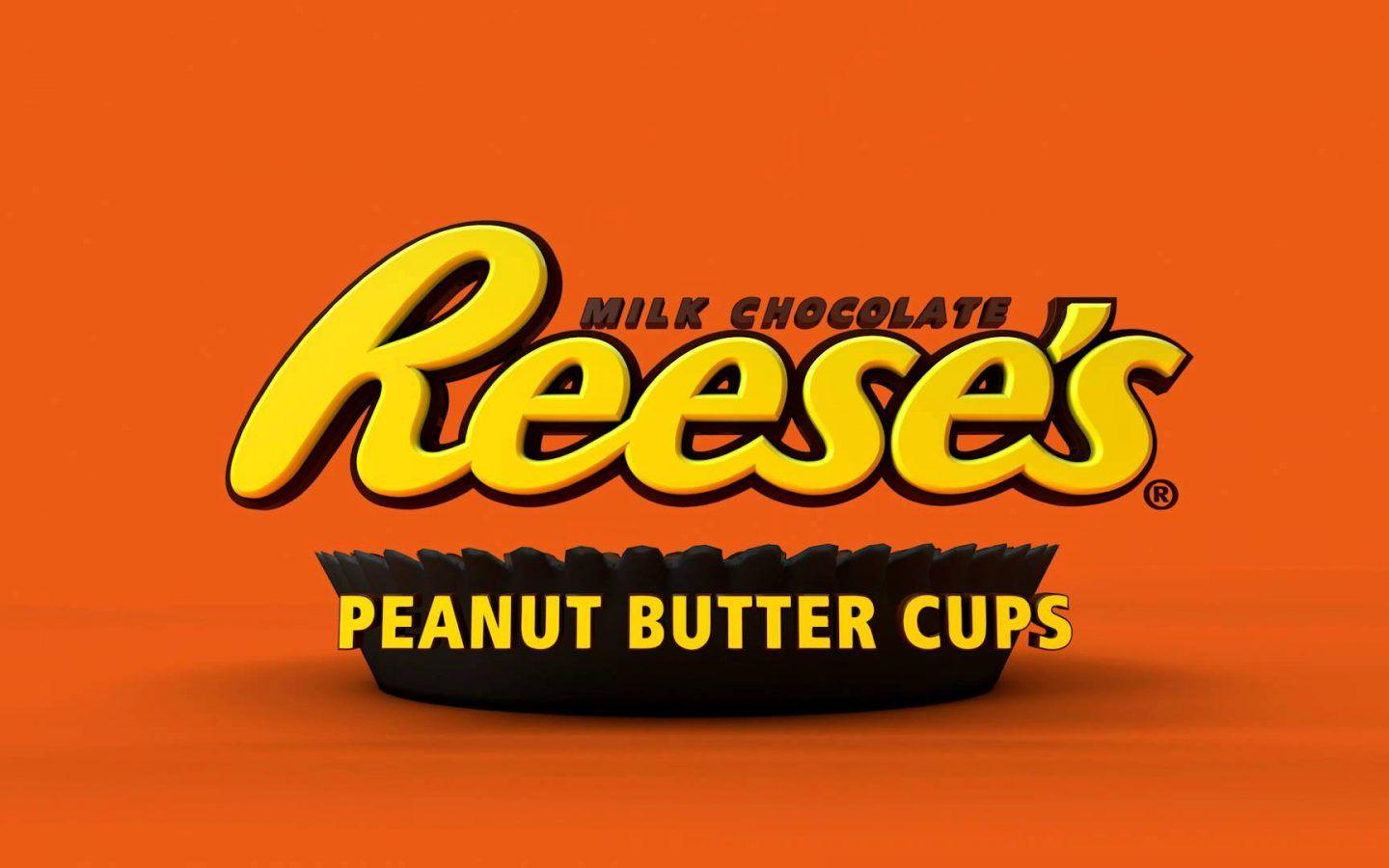 Reese's Peanut Butter Cup Logo Wallpaper