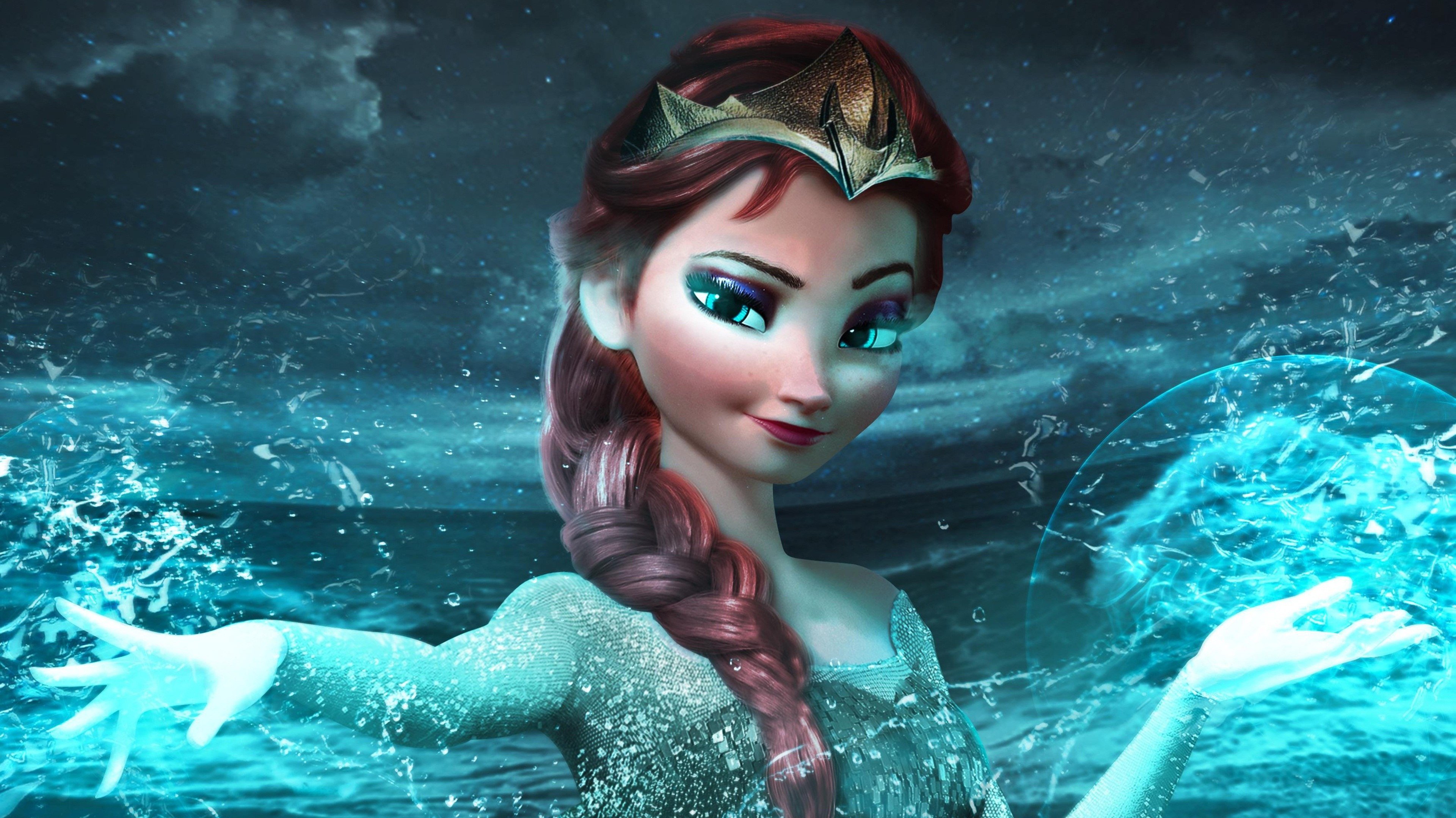 Disney Frozen Elsa and Anna, Elsa Frozen Kristoff Anna, frozen, cartoon, desktop  Wallpaper, doll png | PNGWing