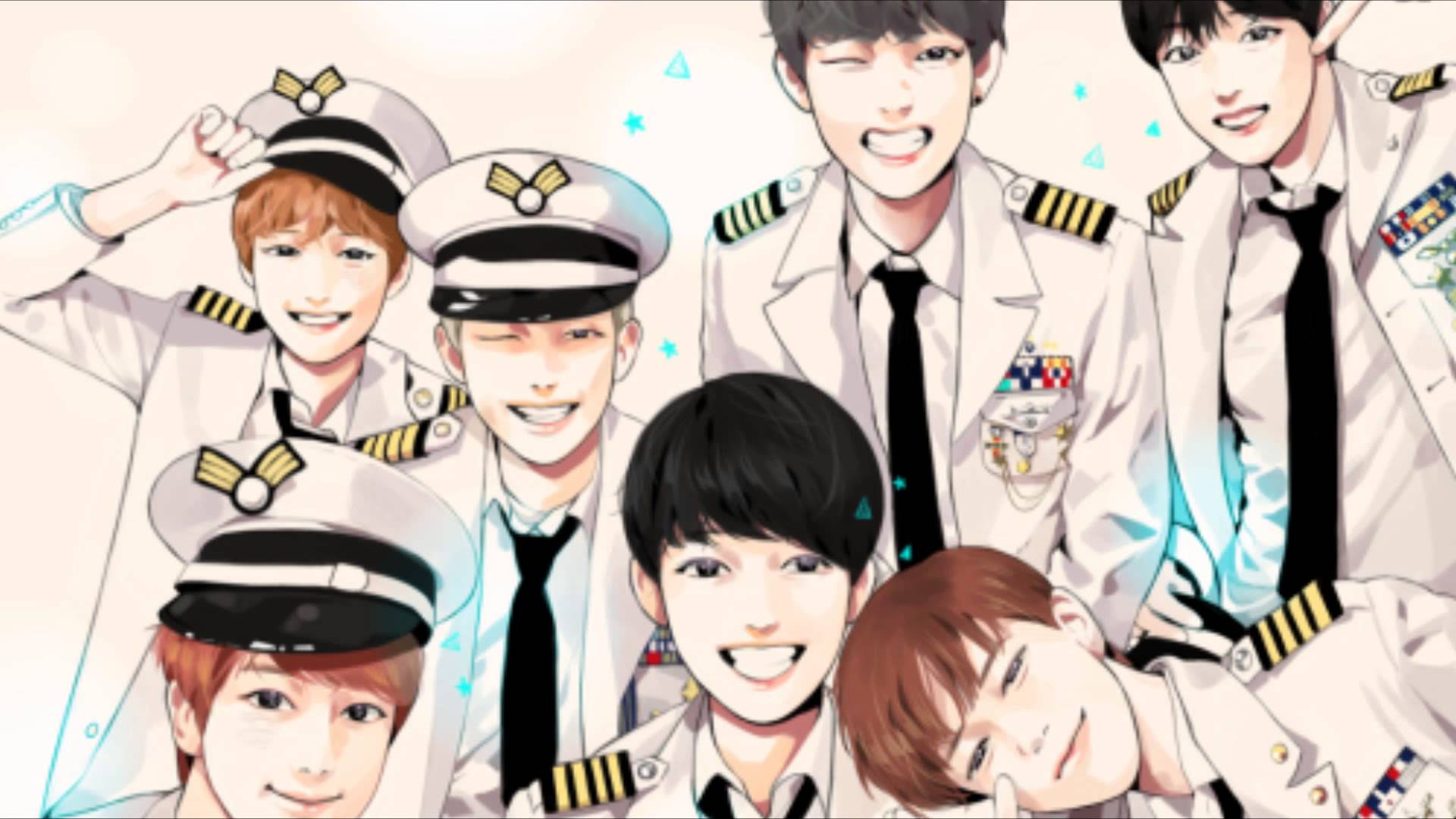 BTS Cartoon Wallpapers - Wallpaper Cave