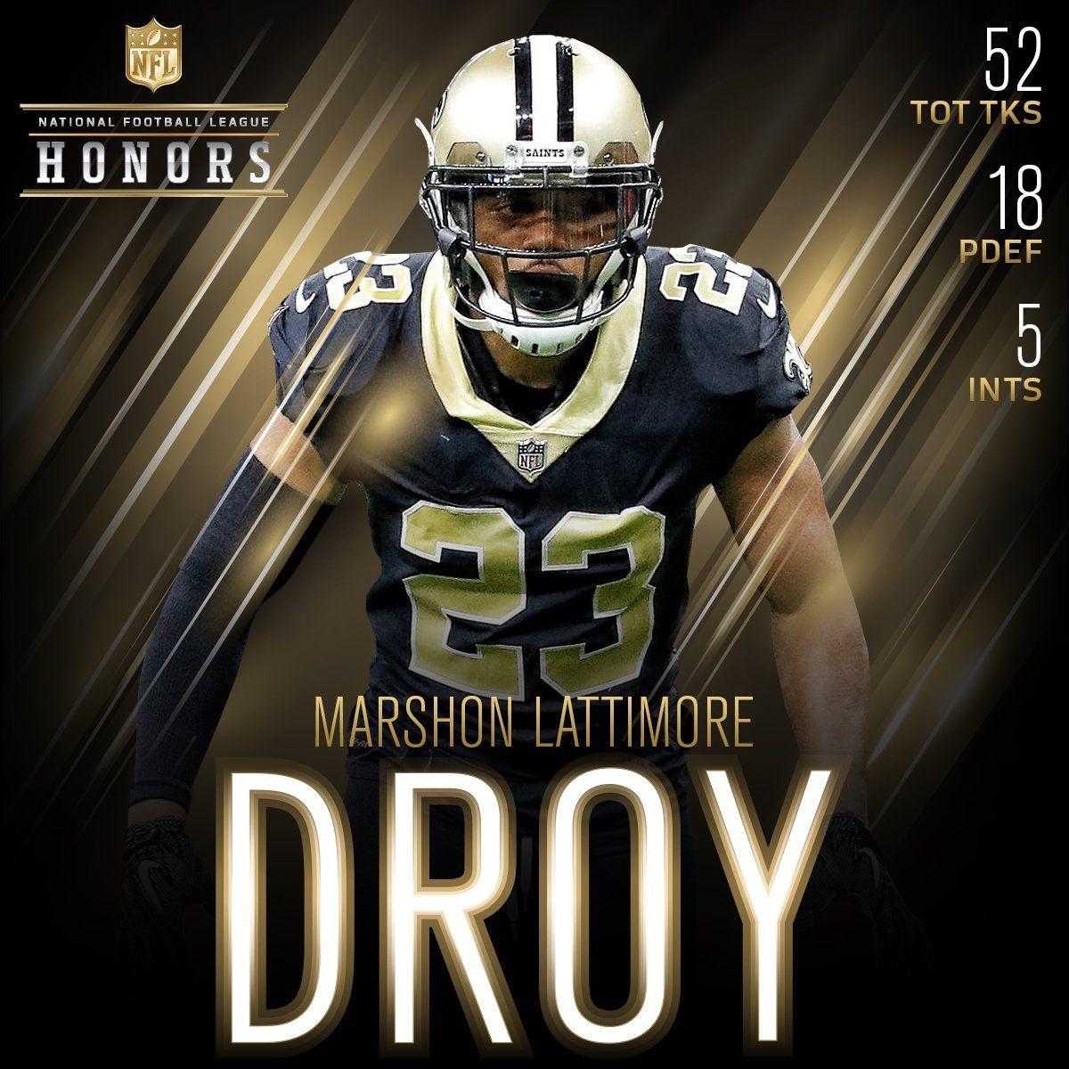 Saints CB is the 2017 Defensive Rookie of the Year