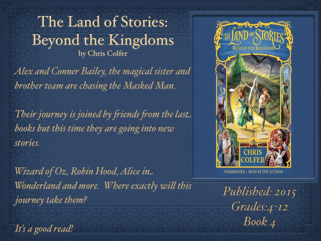 Young Adult Reading Machine: The Land of Stories: Beyond