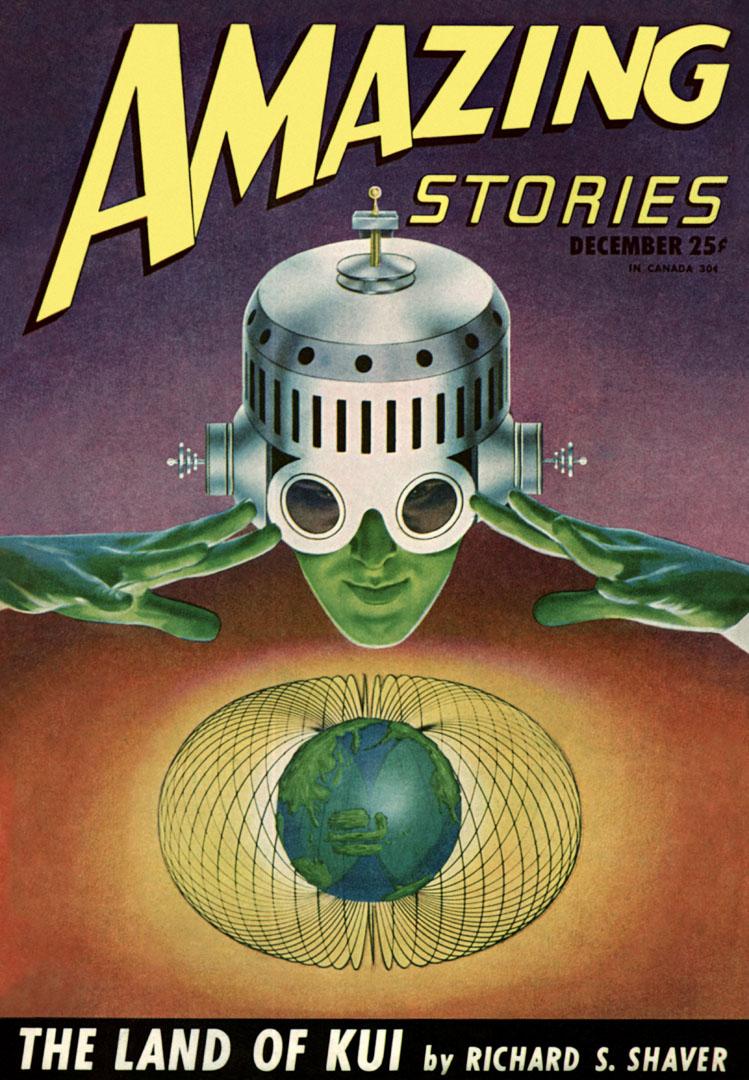 Amazing Stories Featuring The Land Of Kui Fi Magazine Covers