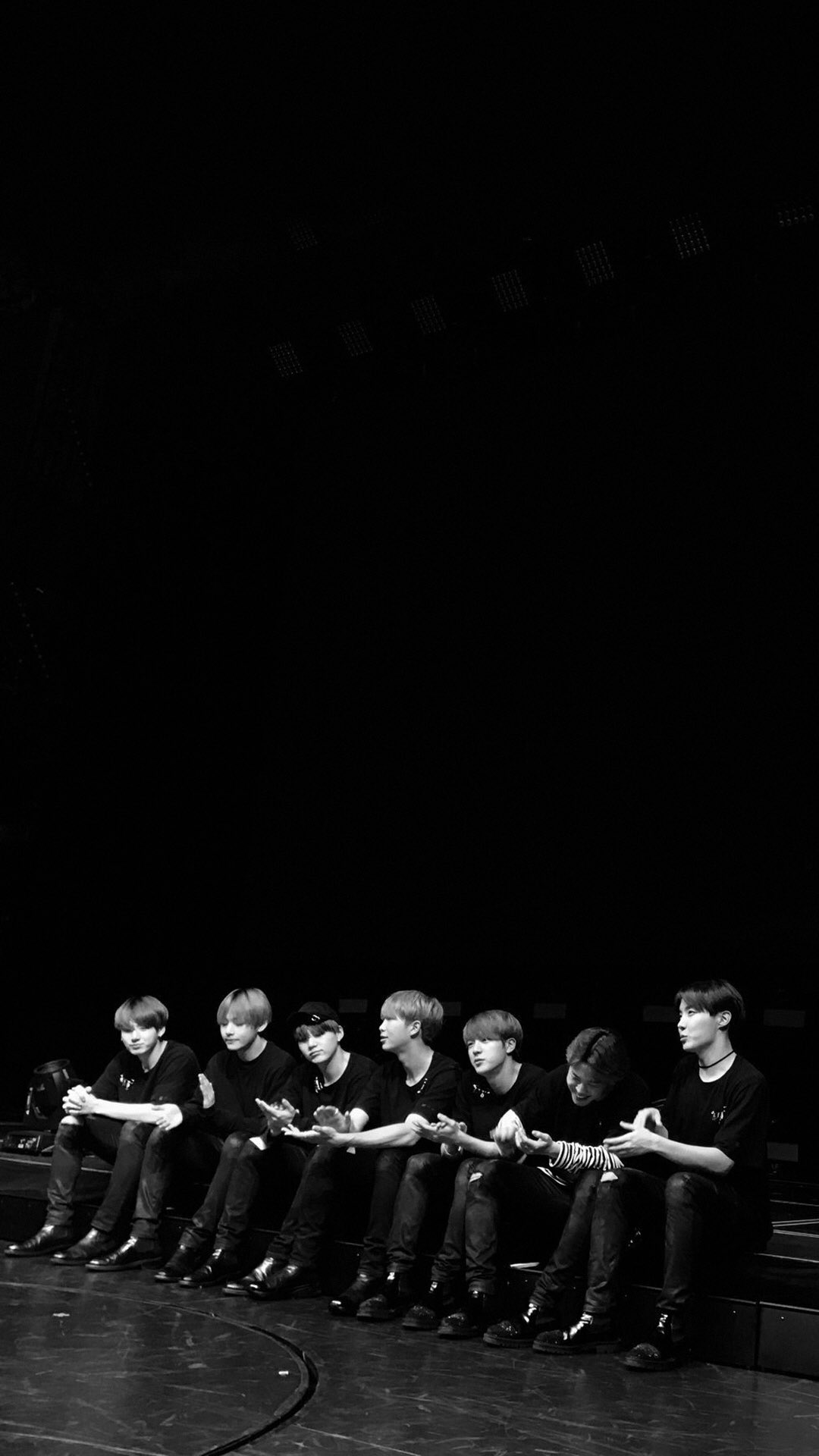  BTS  Black  And White Aesthetic  Wallpapers  Wallpaper  Cave
