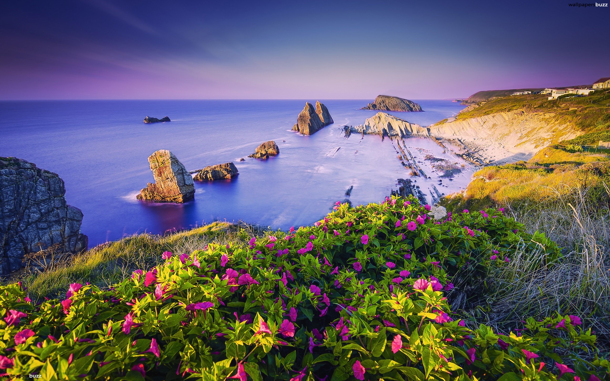 Beautiful Spain coast HD Wallpaper