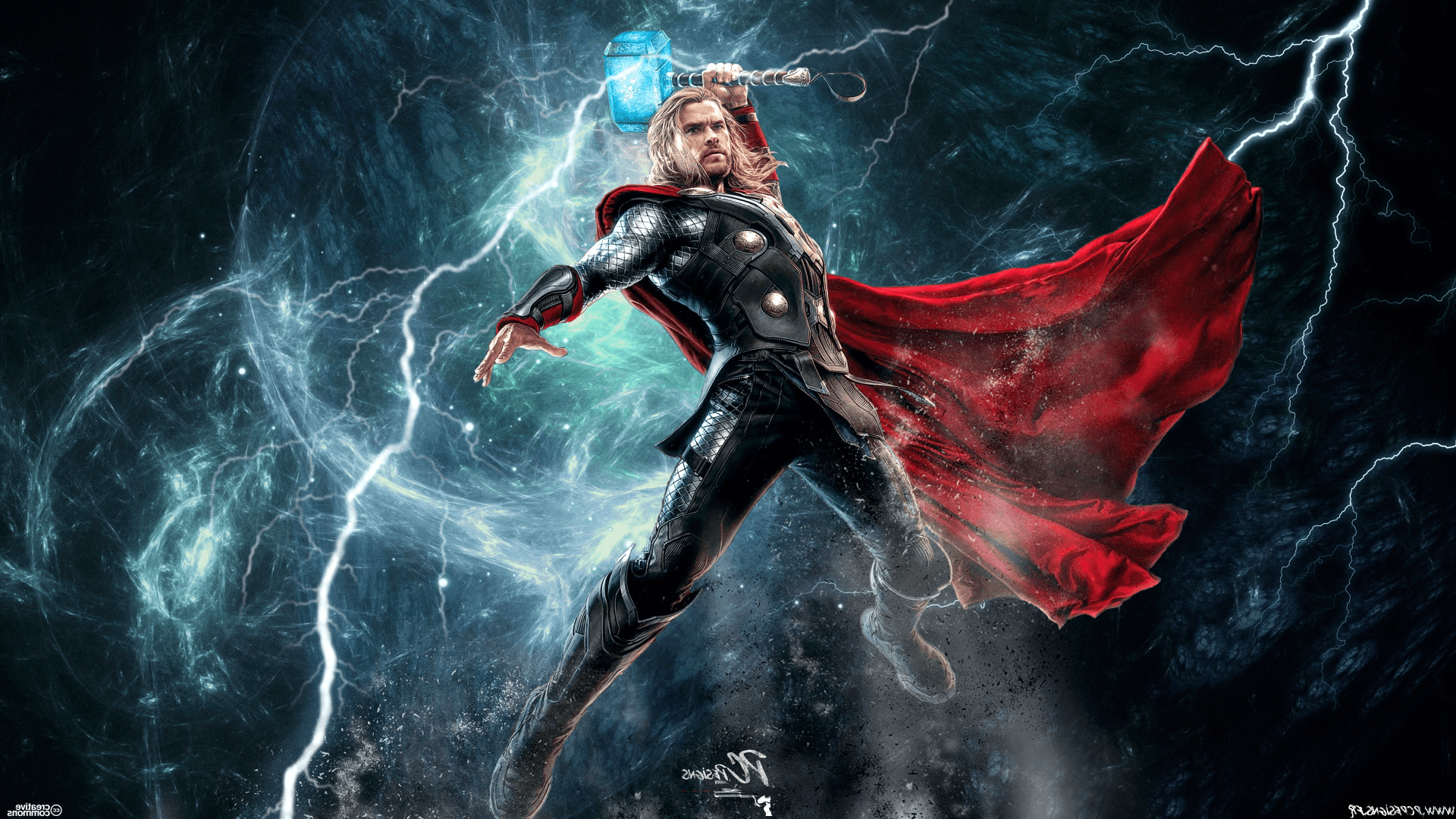 Thor Lightning 4K Wallpaper Free Thor Lightning 4K