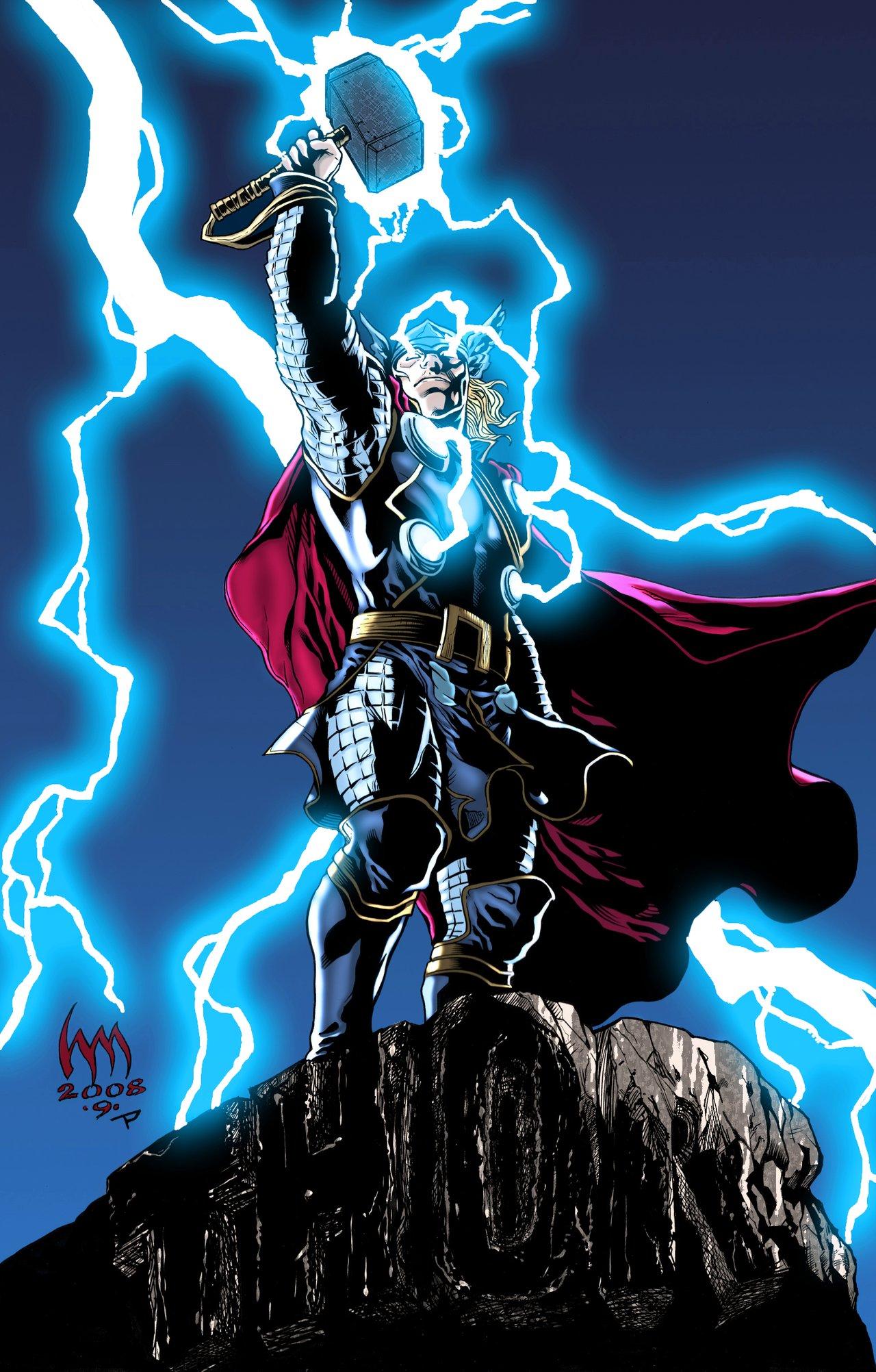 1280x2004px Mighty Thor Wallpaper