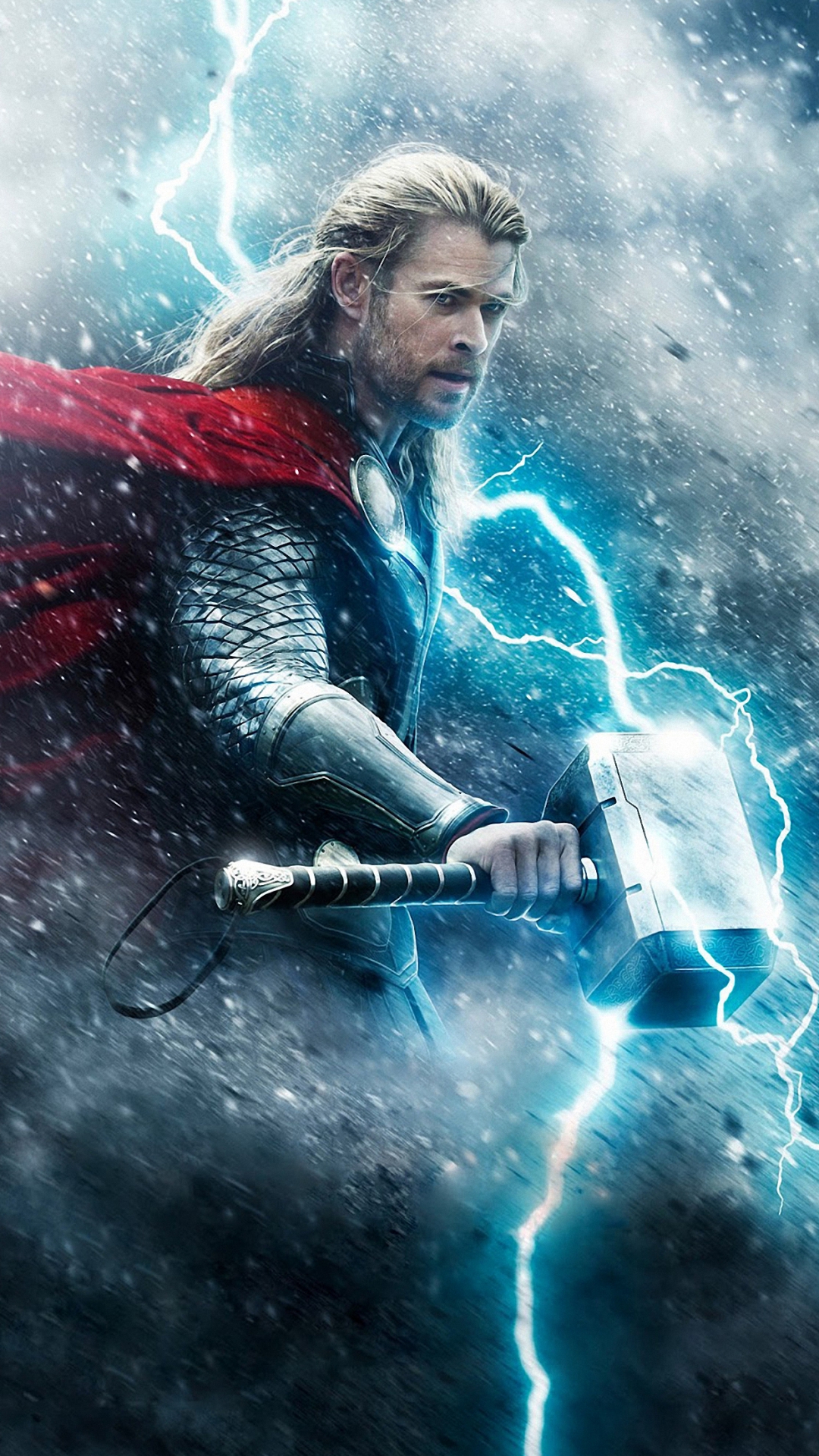 Cool Thor Lightning iPhone 6s Wallpaper HD