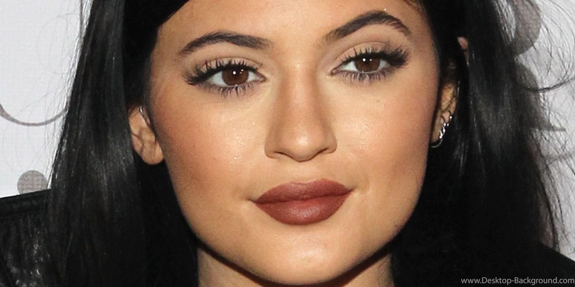 Kylie Jenner Makeup Full Lips Free Wallpaper Page Desktop Background