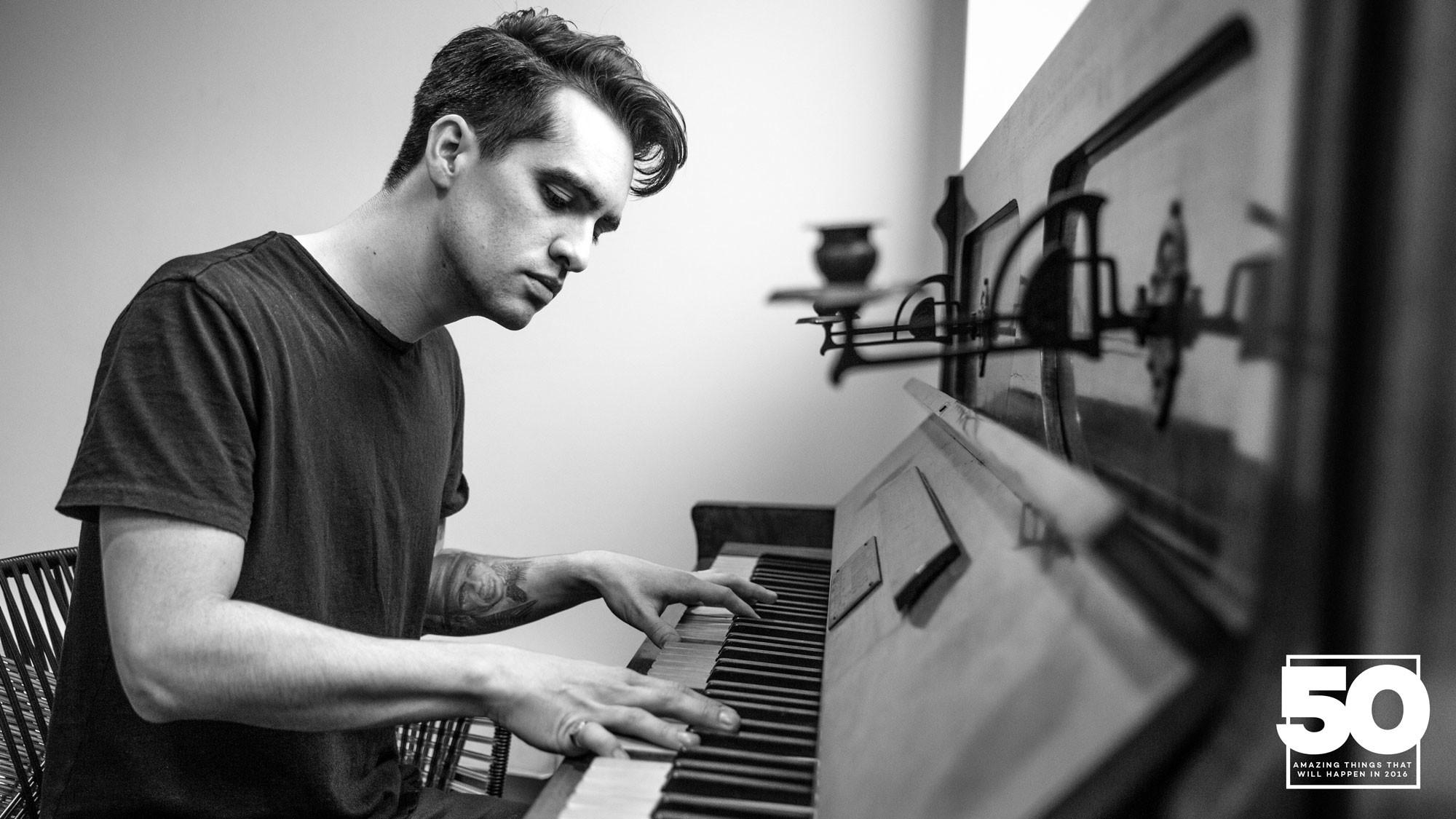 Panic at the Disco!, #Brendon Urie, #emo, #pianists, #men, #piano