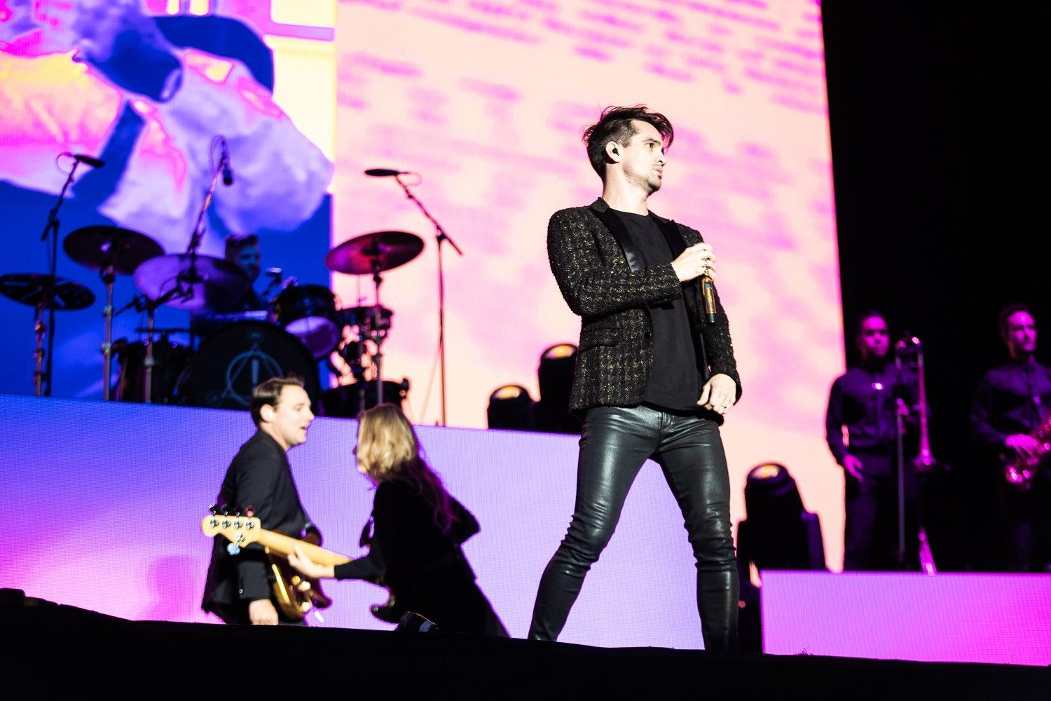 Panic! At The Disco's new video sees Brendon Urie scaling new