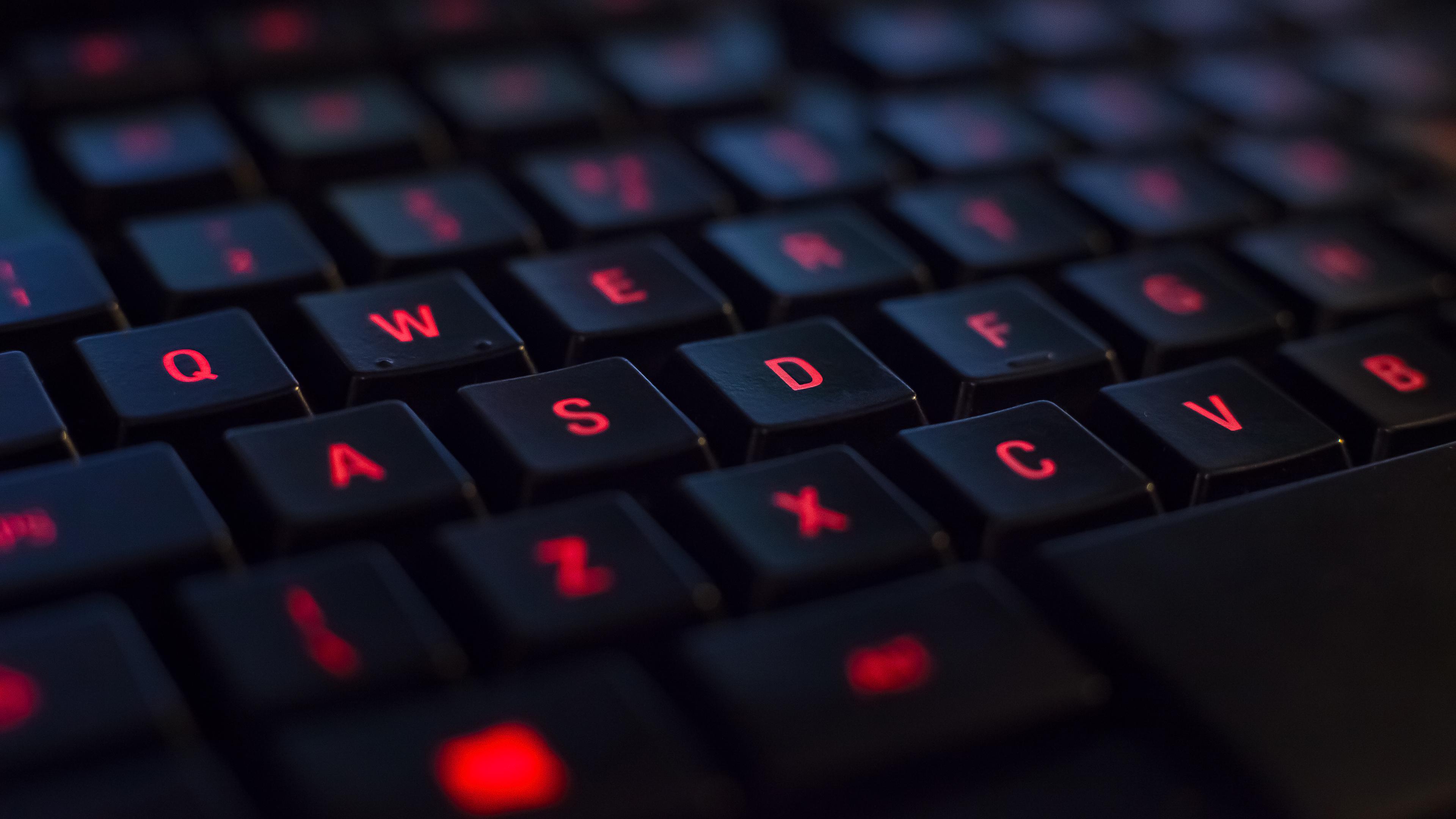 Download the Red Light Keyboard Wallpaper, Red Light Keyboard iPhone