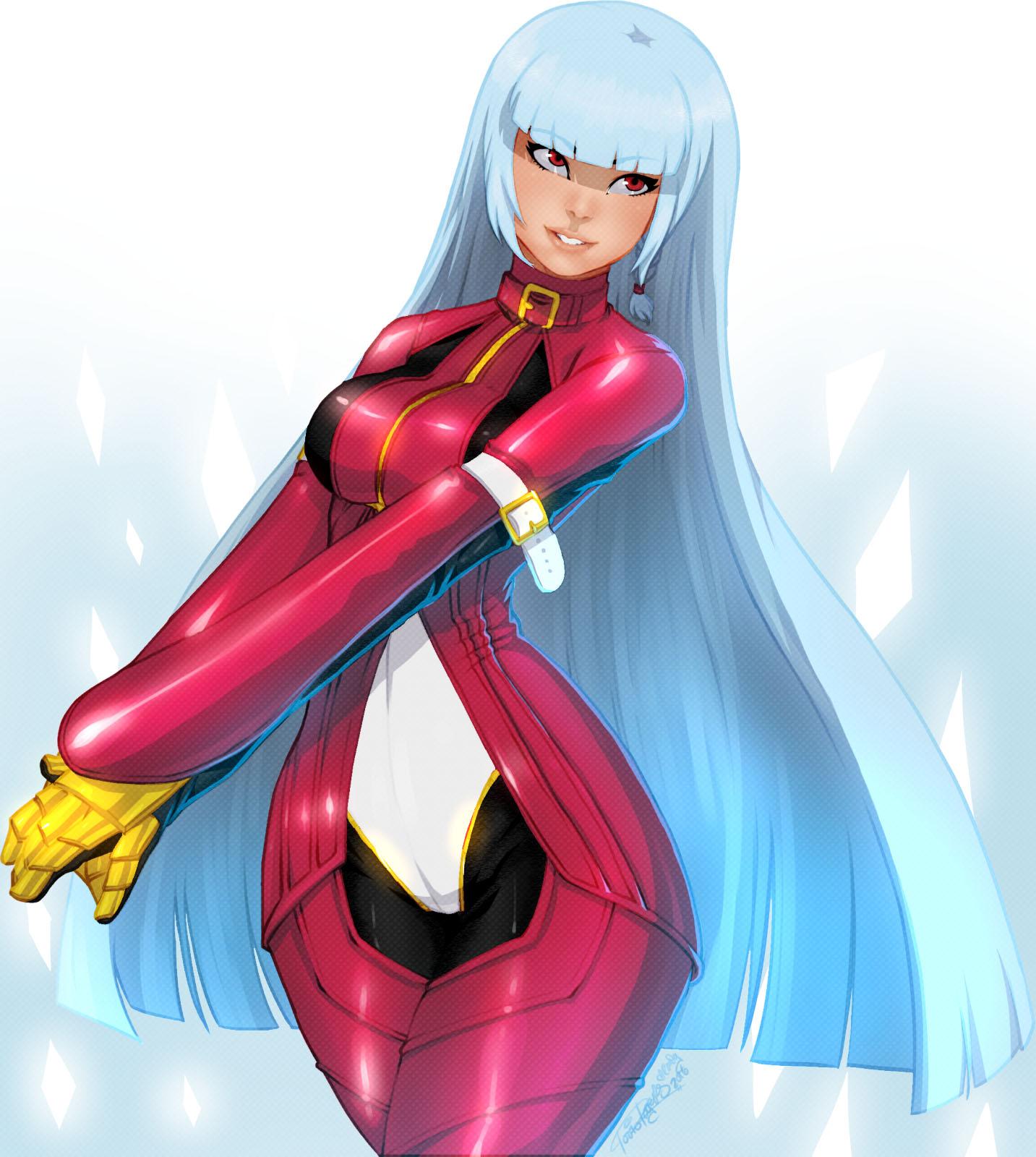 Kula Diamond from The King of Fighters Art