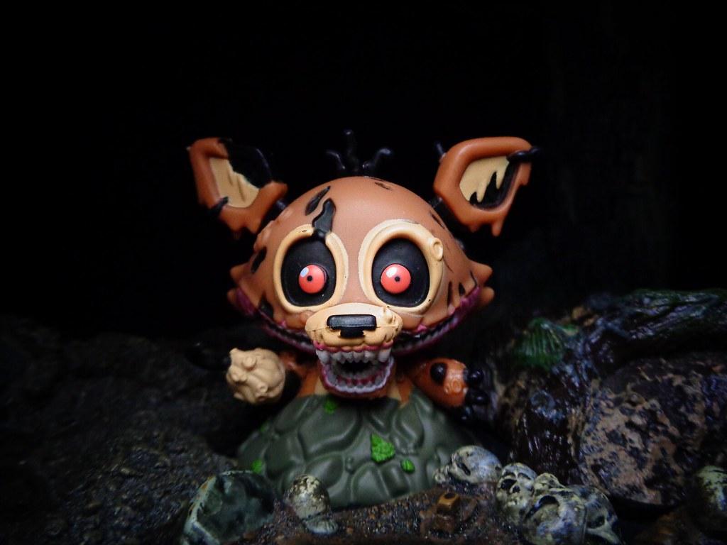 Twisted Foxy. Why is he coming out of a grave?