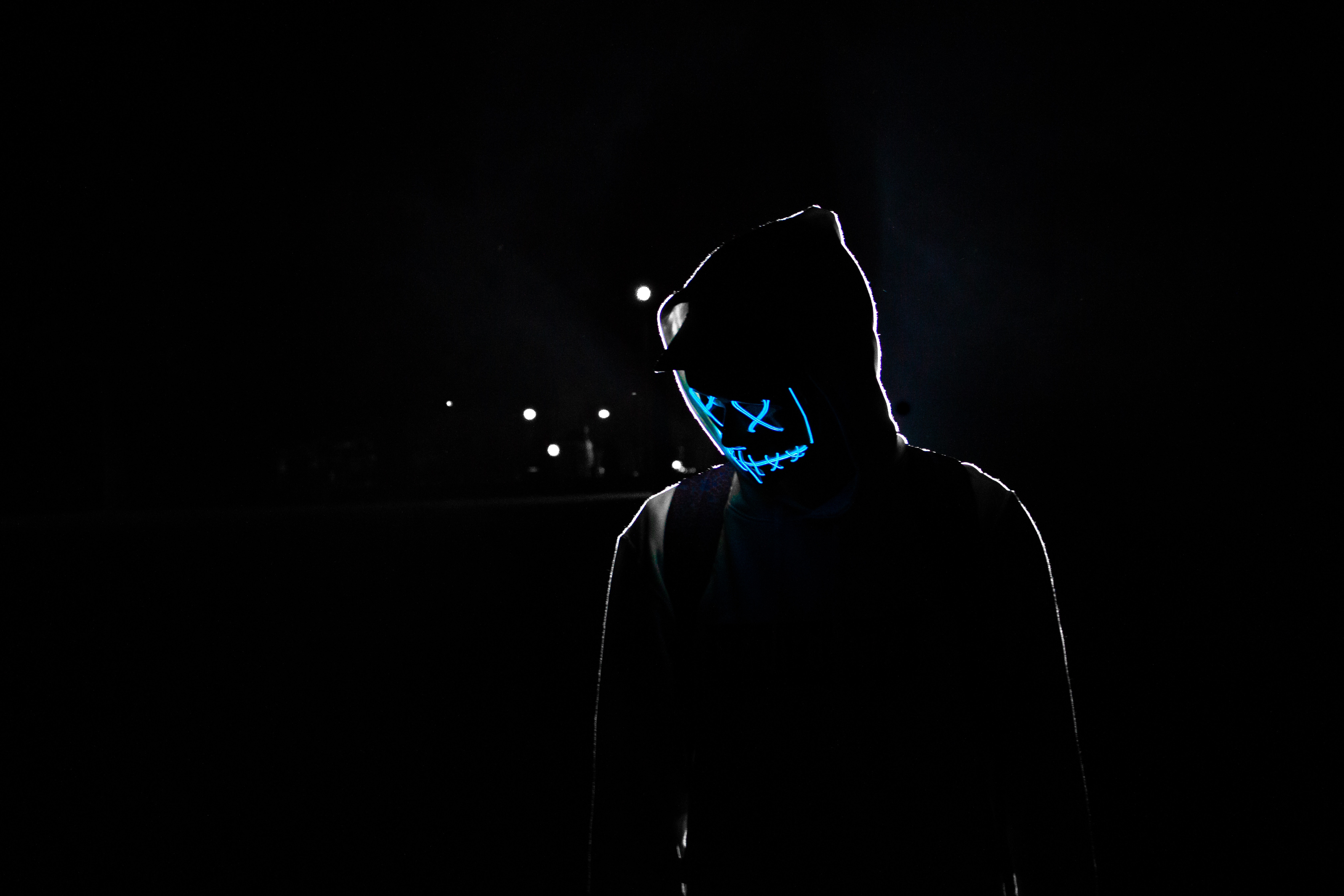 LED Mask Wallpapers Wallpaper Cave