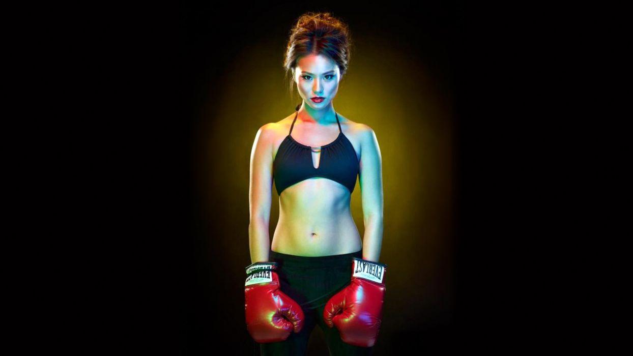 JAMIE CHUNG asian actress television babe boxing wallpaper
