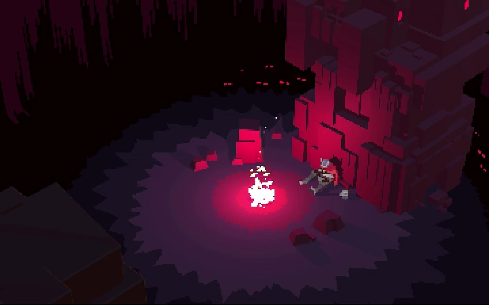 Video Game Background, Brawlout Hyper Light Drifter Game