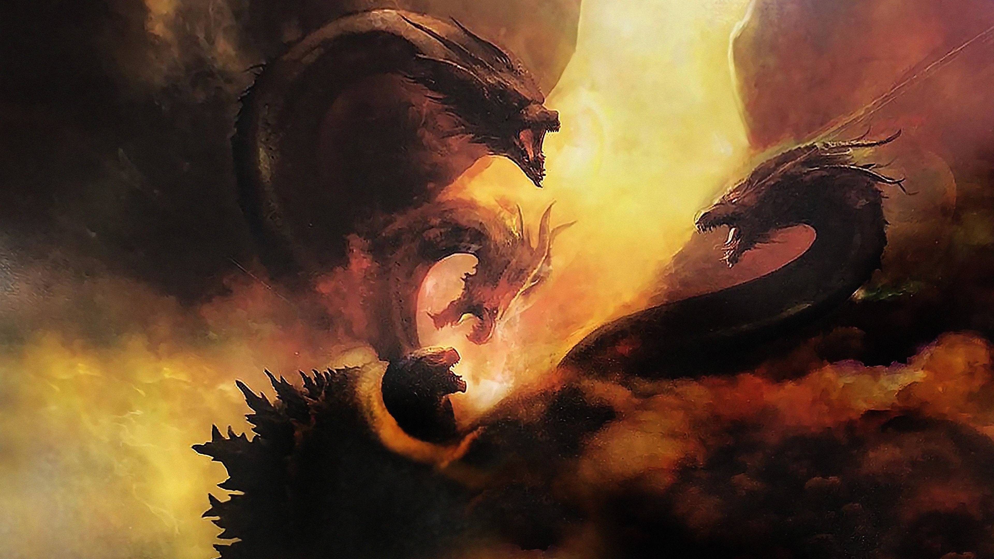 Godzilla: King of the Monsters 4K 8K HD Wallpaper