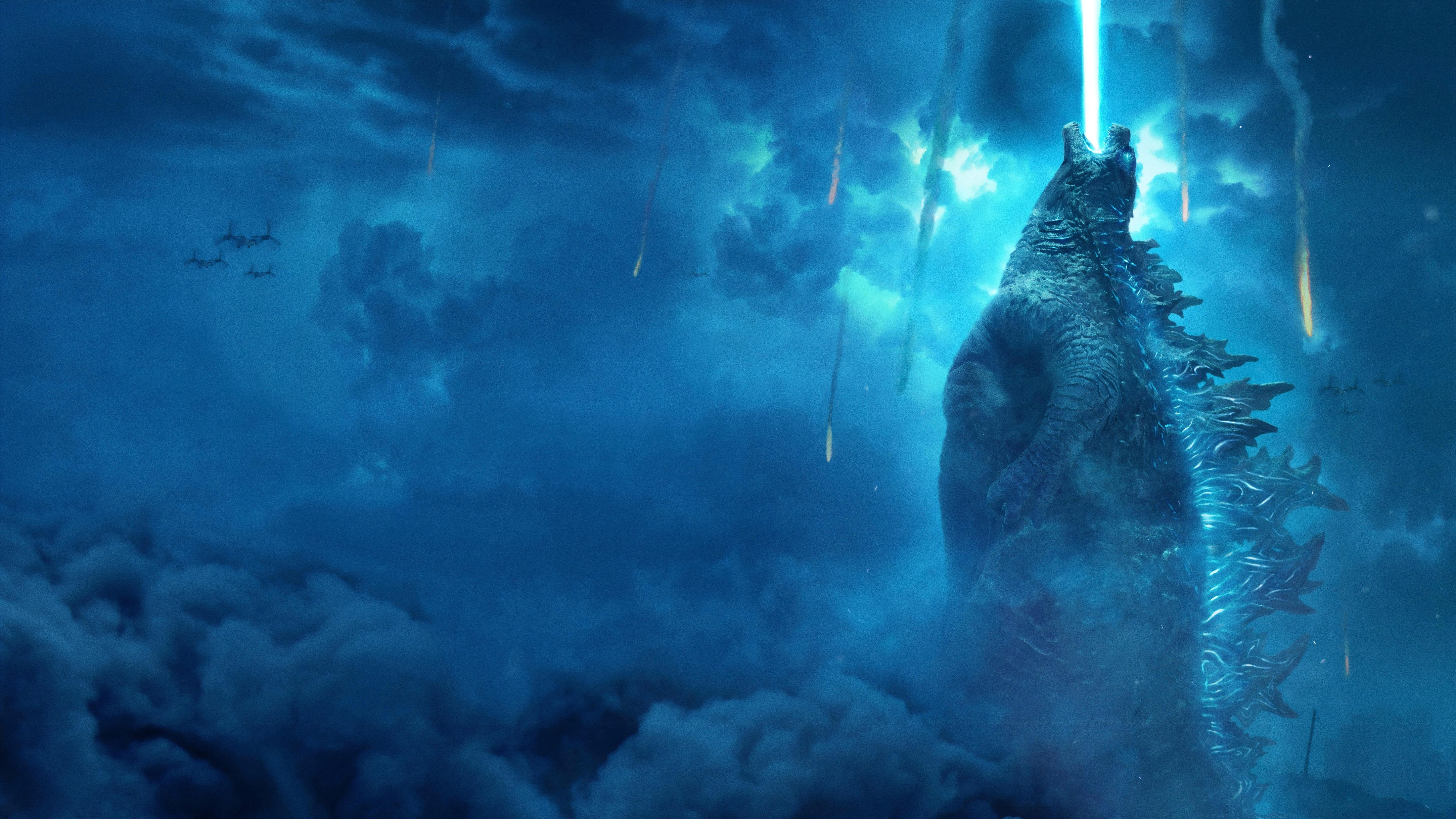 Godzilla: King of the Monsters 8k Ultra HD Wallpaper. Background