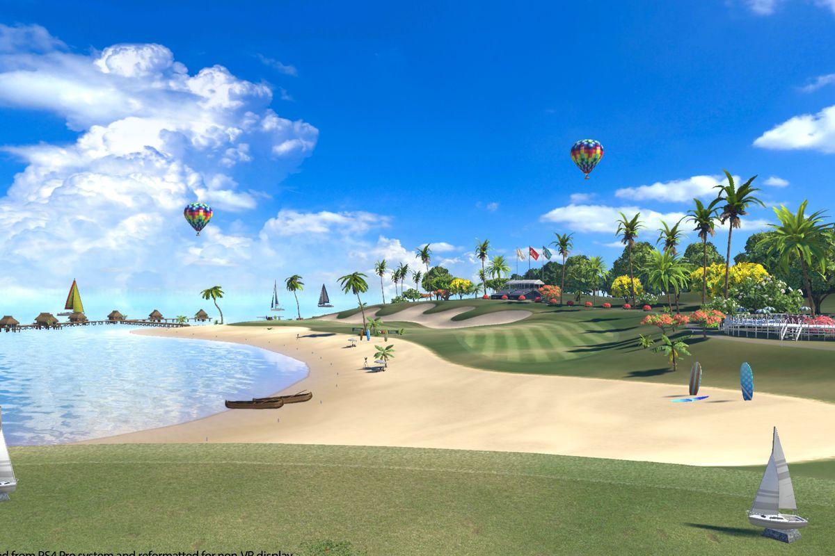 Everybody's Golf is making me unpack my PSVR for the first time