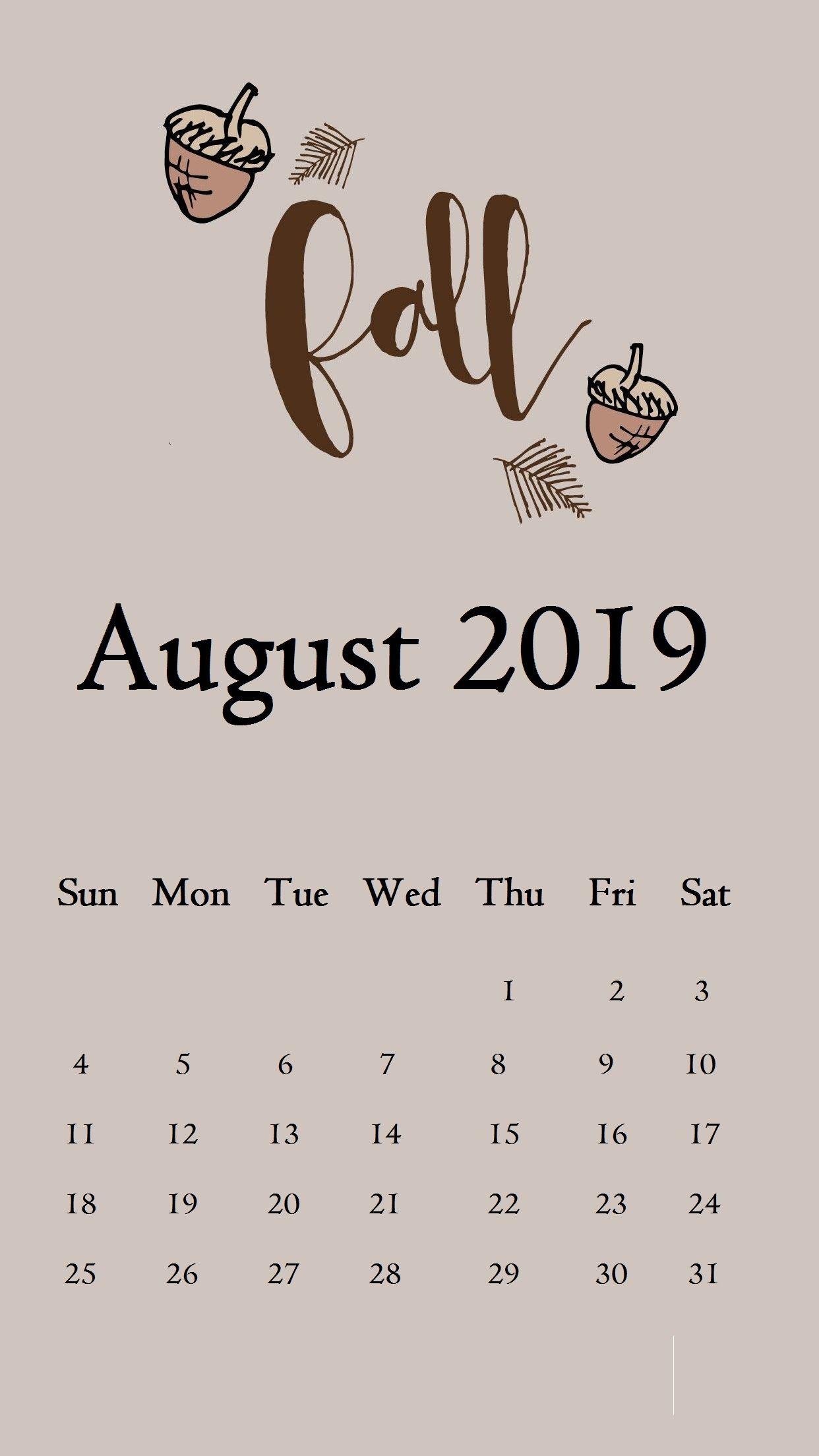 august 2019 iphone calendar wallpaper calendar 2019august 2019