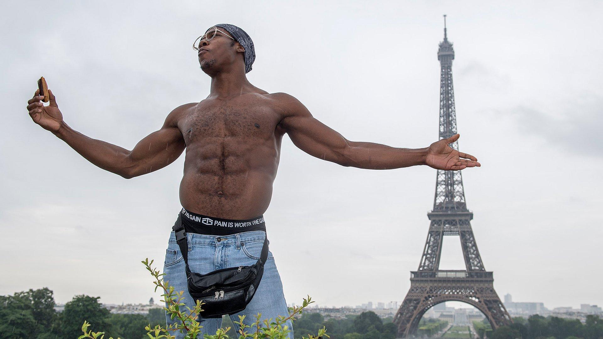 This might be the most majestic photo of Velveteen Dream ever taken