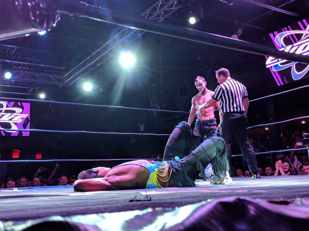 EVOLVE Wrestling Allin vs Velveteen Dream now at