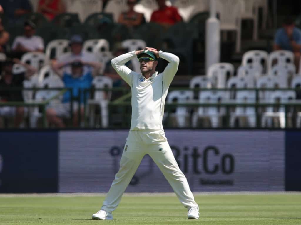 Proteas skipper Du Plessis suspended for final Test against Pakistan