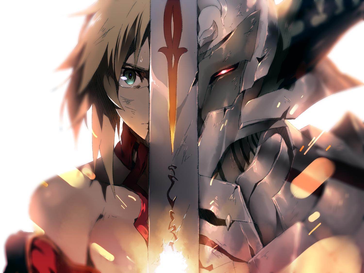 Jeky Kun Fate Apocrypha Fate Stay Night Mordred (fate) Armor Sword