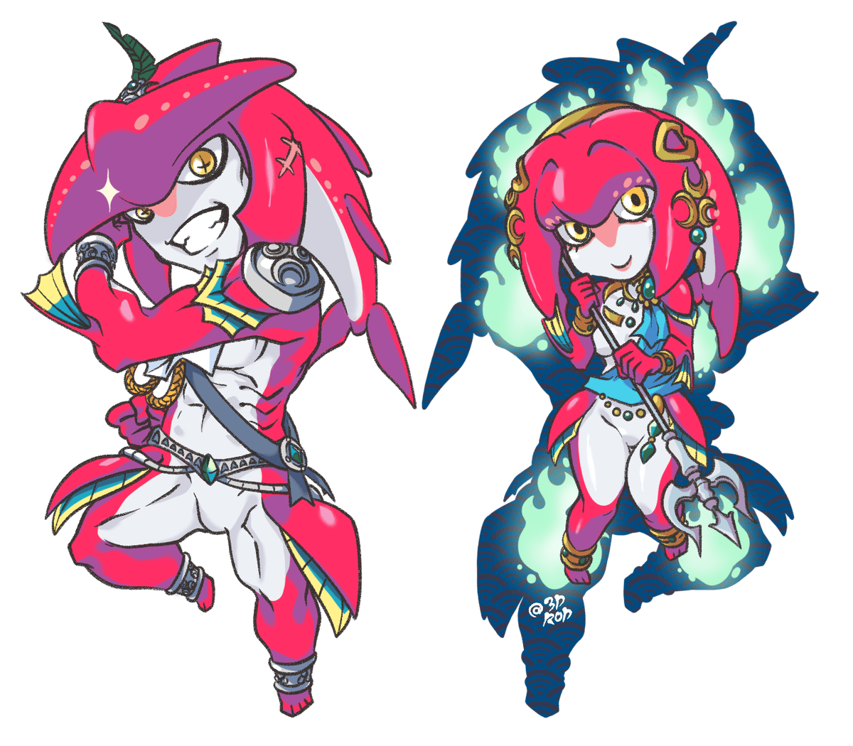 3DROD (on hiatus) of the Wild charms! Which duo