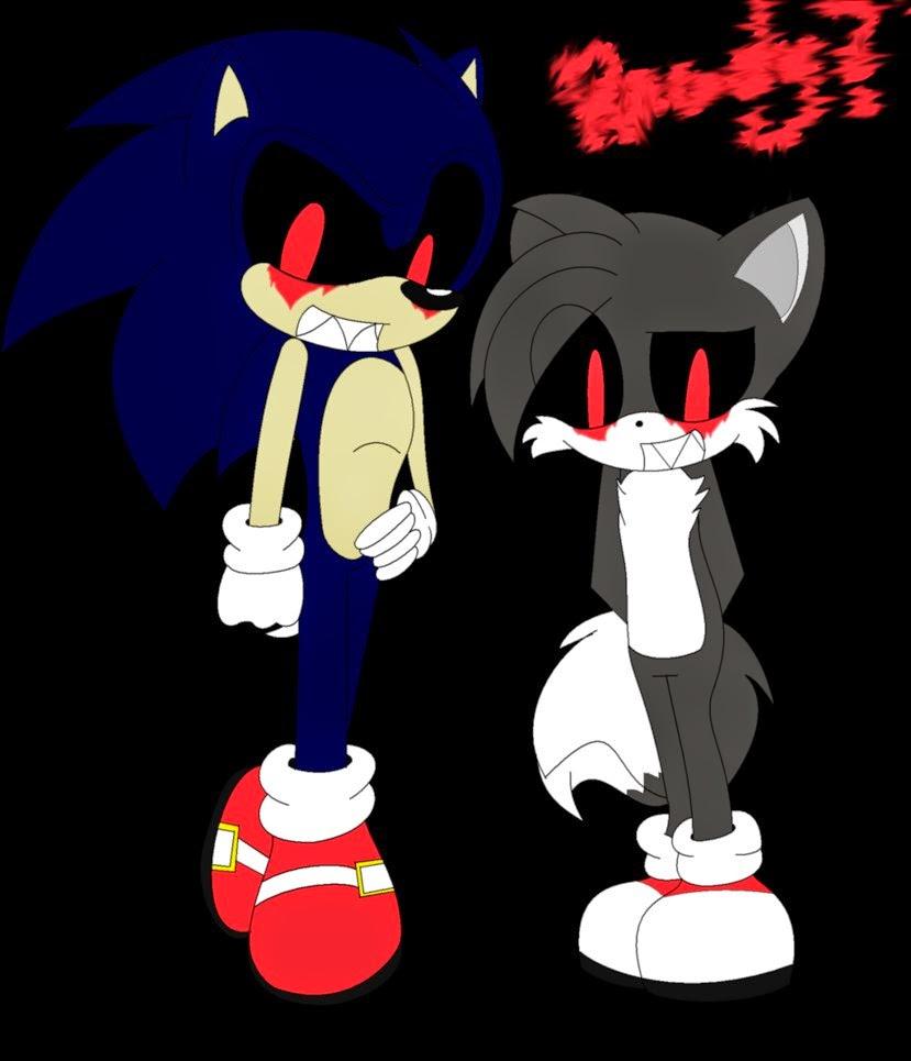 Sonic exe vs tails exe stronger than you 