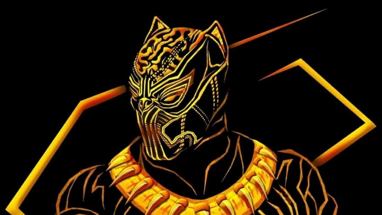  Black  Panther  Gold  Wallpapers  Wallpaper  Cave
